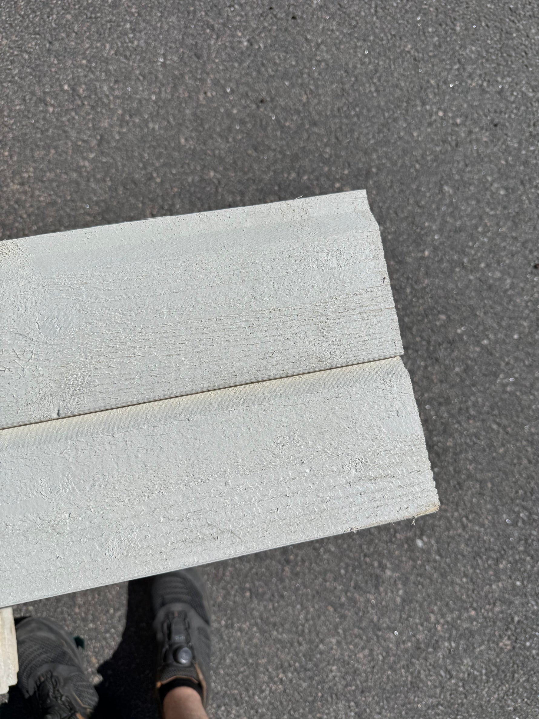 Paket Ytterpanel Enkelfas Halvspont 22x120mm, 225st 4.20m Grundmålad