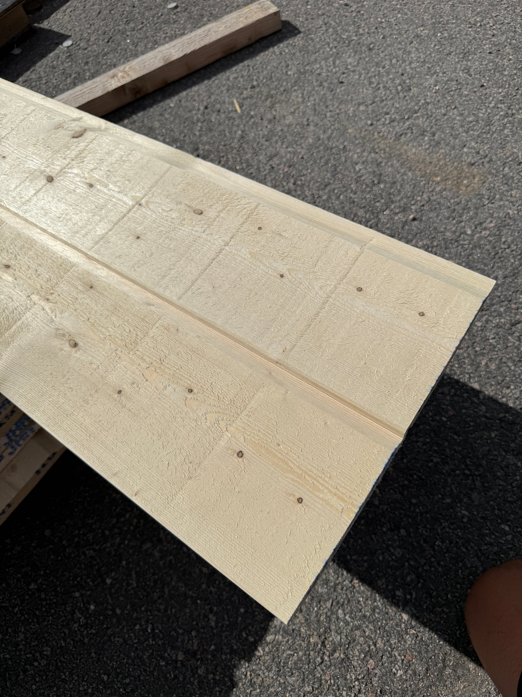 Paket Ytterpanel Enkelfasspont 22×170mm 4,80m 96st Obehandlad- Revor