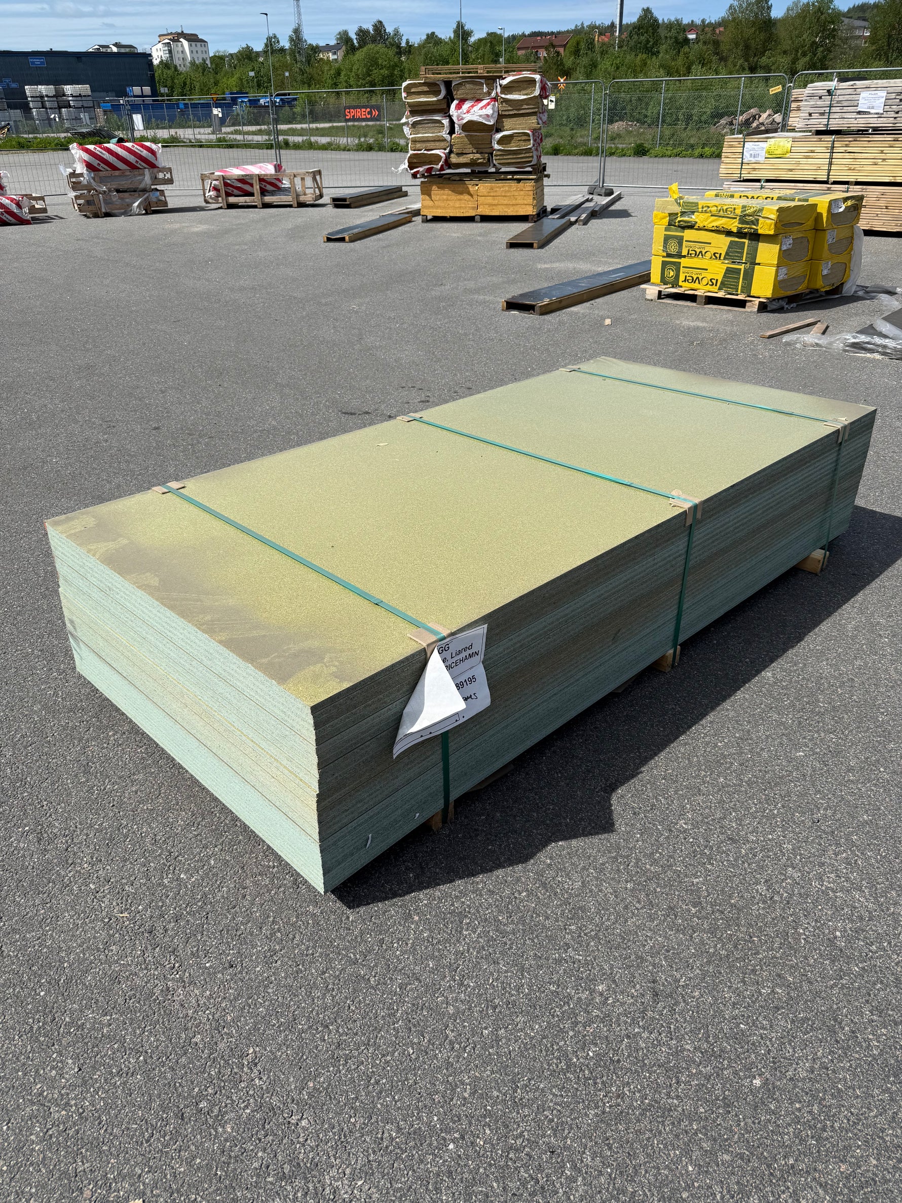 Paket Lackade Spånskivor, 30st 1200x2500mm