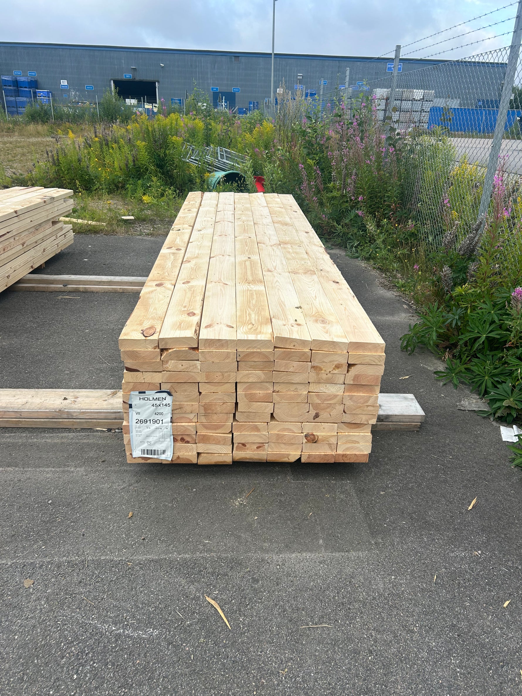 Paket Reglar 45x145mm 2,70-4,20m 84st