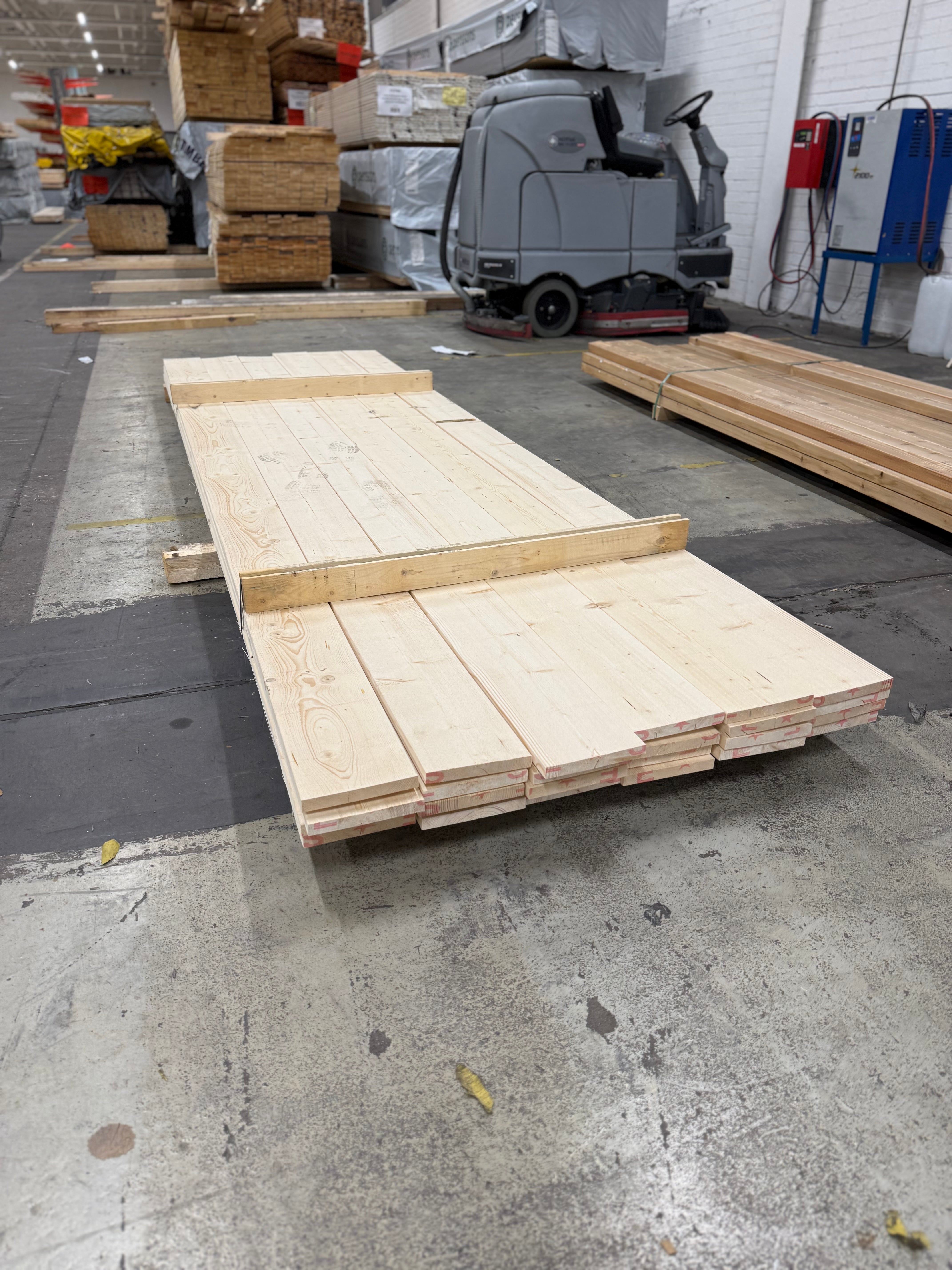 Paket Brädor 22x170mm 3.60m 24st gran (Revor)