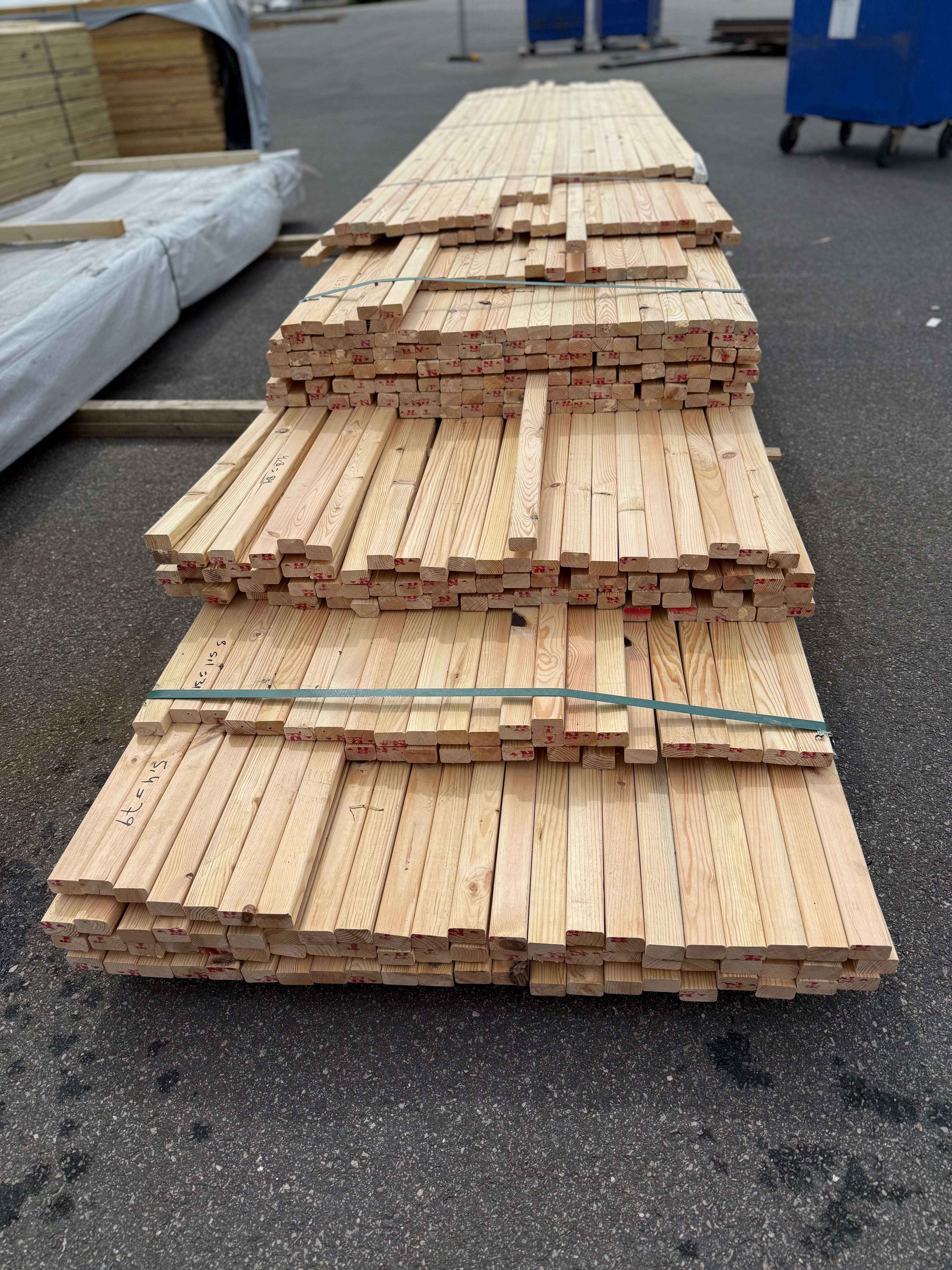 Paket 28x45mm Obehandlad Furu