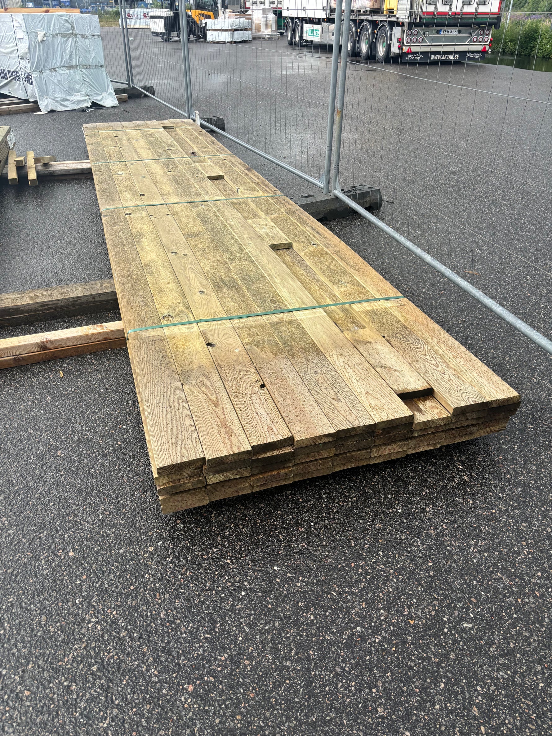 Paket Trall Furu 28x120mm 5,40m 44st Impregnerad B-kvalitet