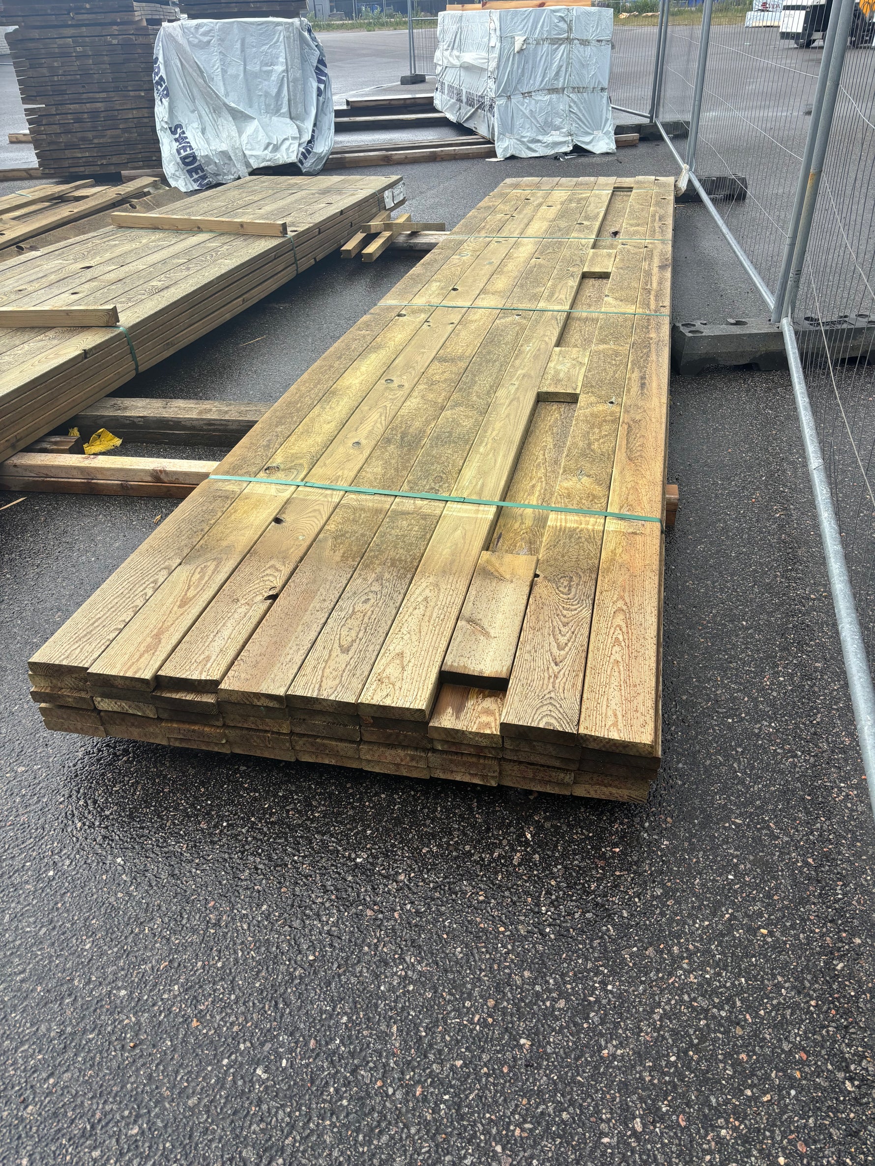 Paket Trall Furu 28x120mm 5,40m 44st Impregnerad B-kvalitet