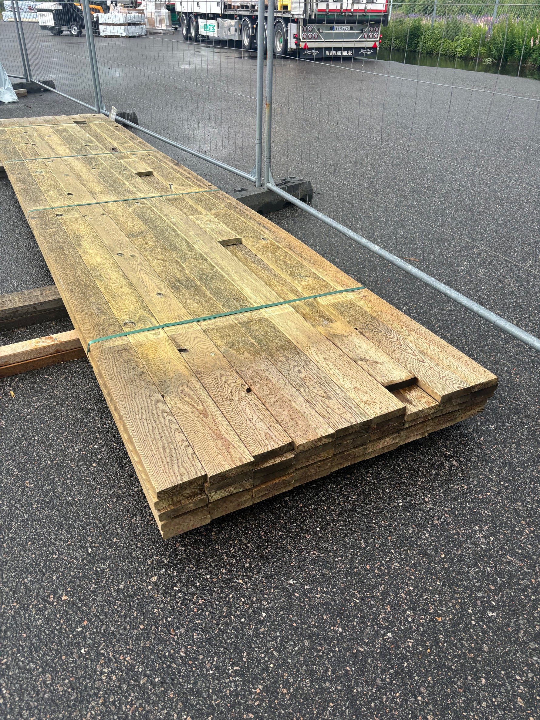 Paket Trall Furu 28x120mm 5,40m 44st Impregnerad B-kvalitet