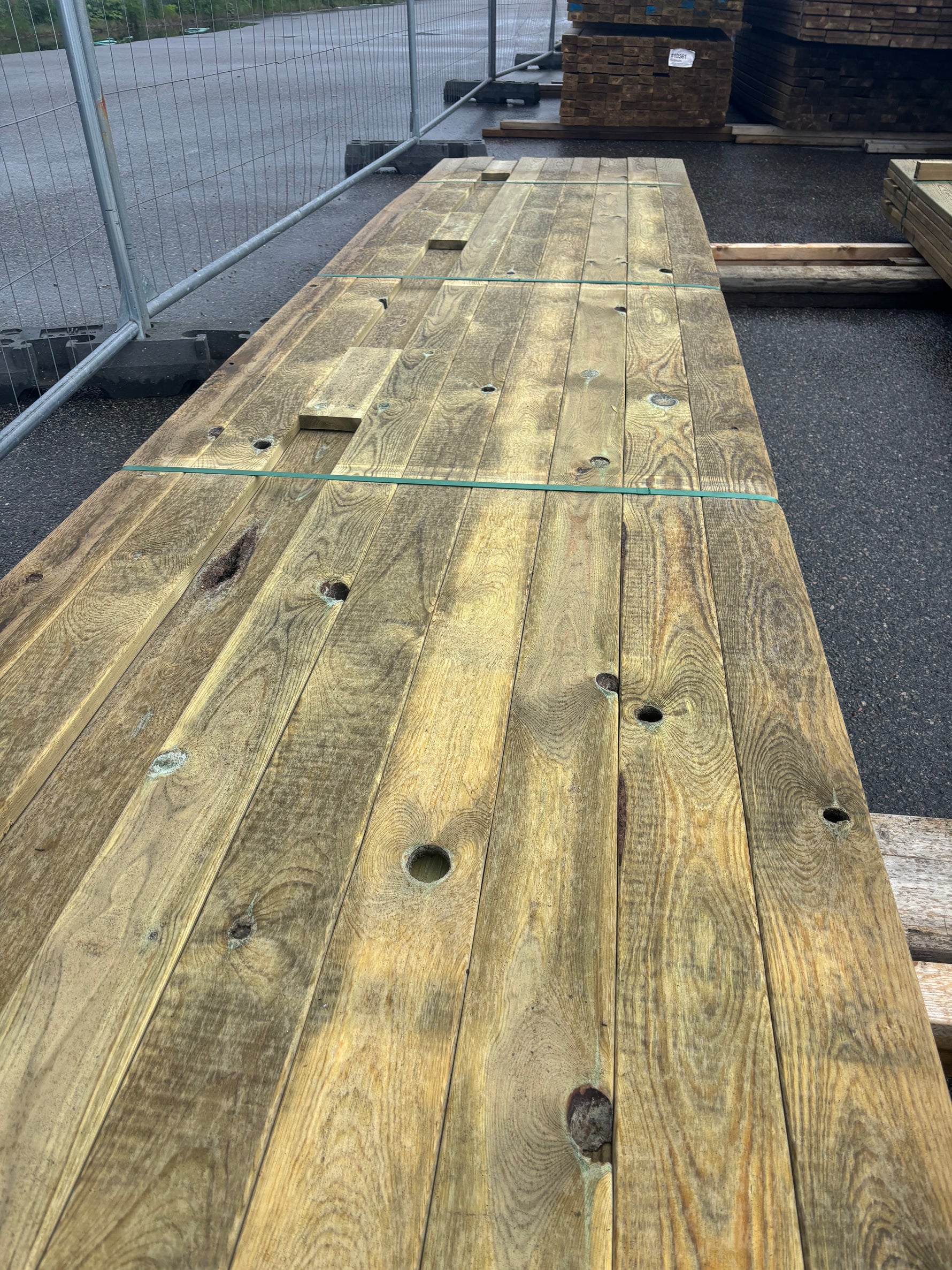 Paket Trall Furu 28x120mm 5,40m 44st Impregnerad B-kvalitet