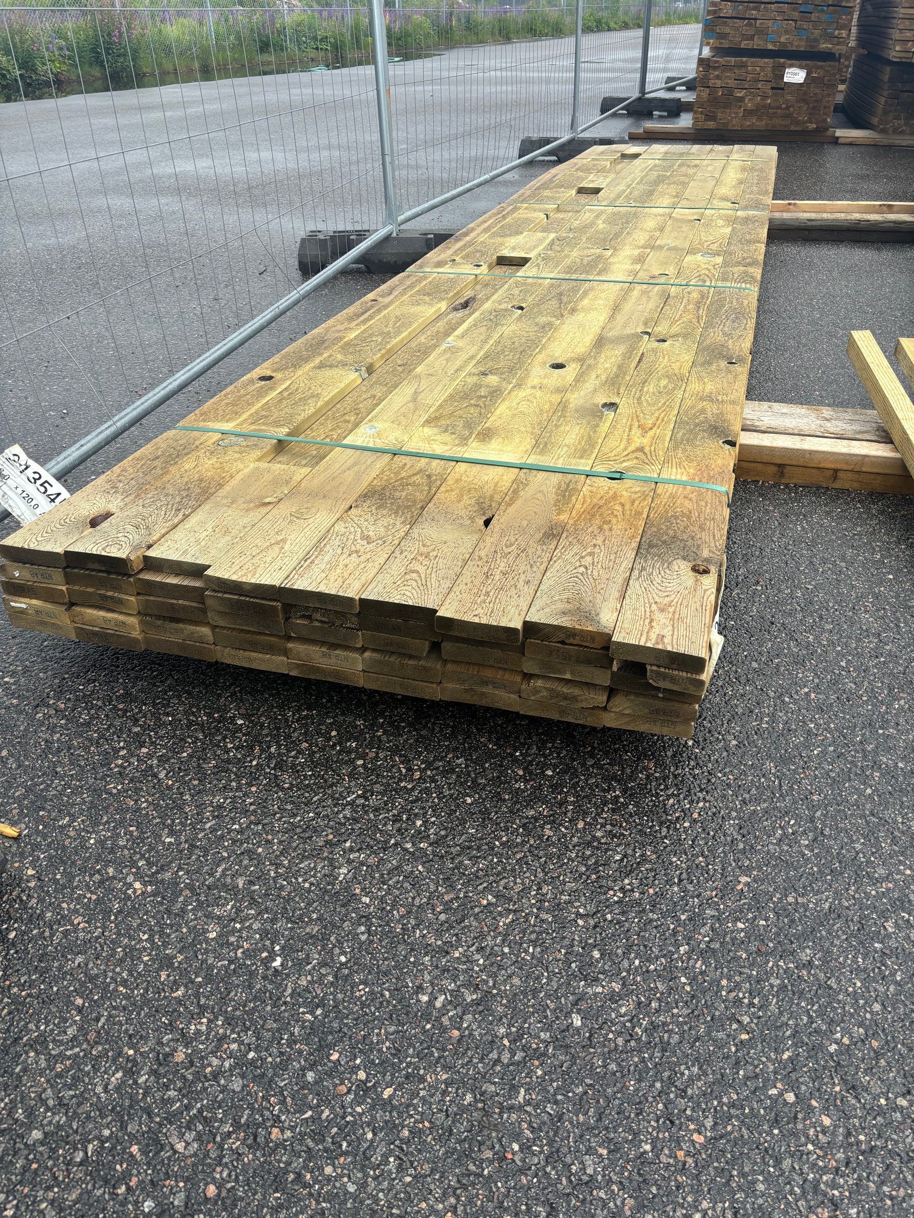 Paket Trall Furu 28x120mm 5,40m 44st Impregnerad B-kvalitet