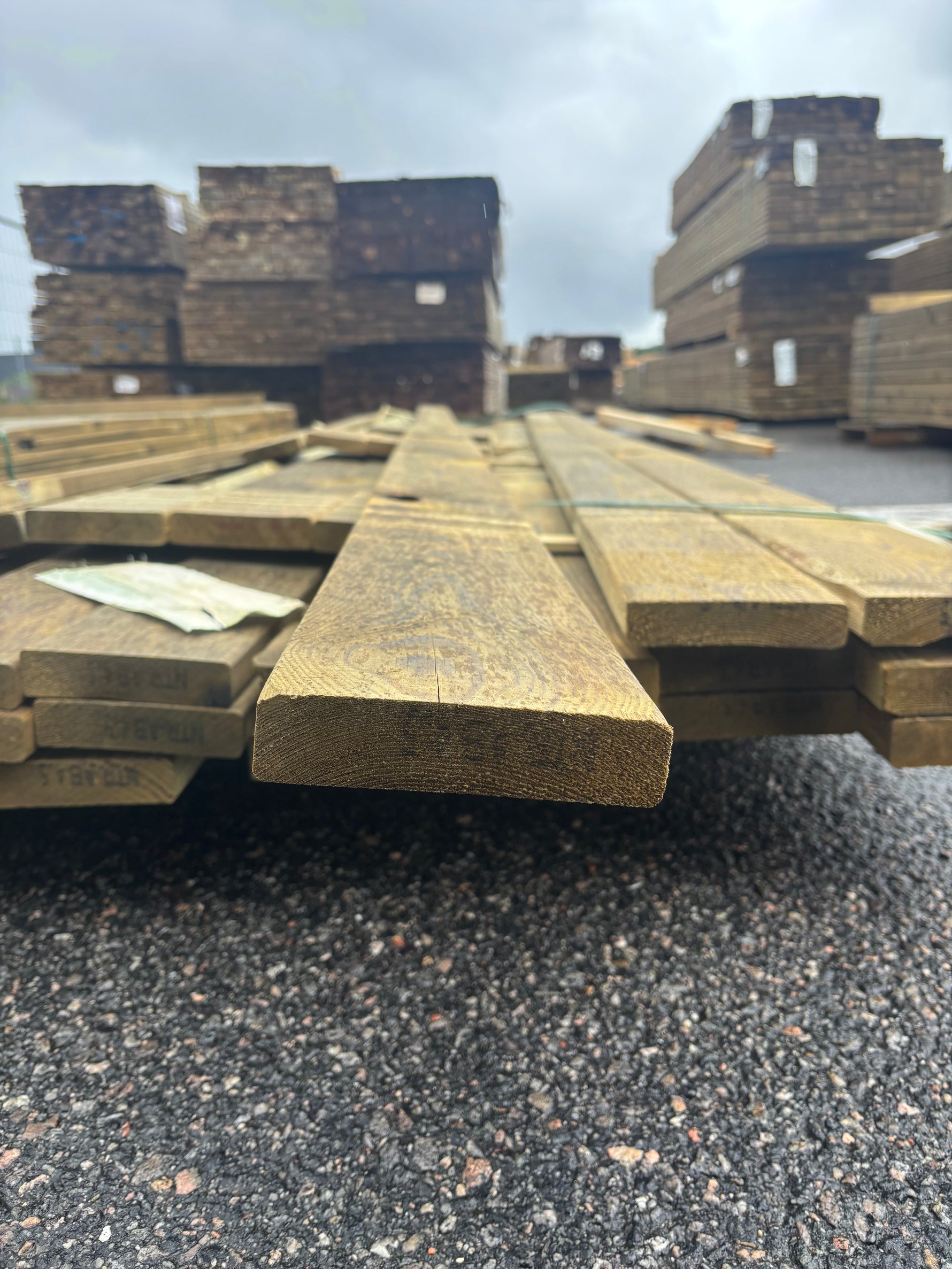Paket Trall Furu 28x120mm 5,40m 44st Impregnerad B-kvalitet