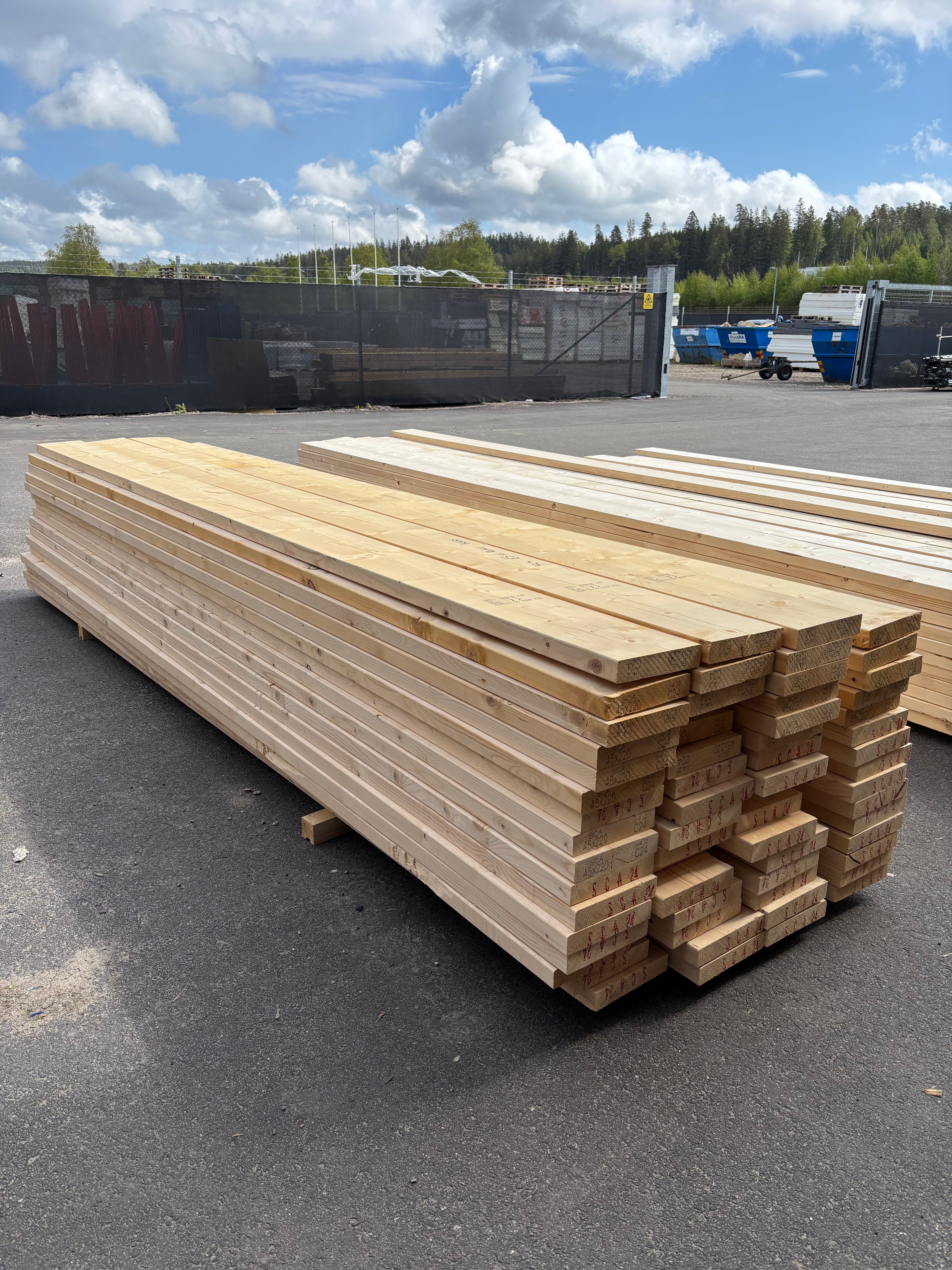 Paket Reglar 45x220mm 4,20m 63st C24
