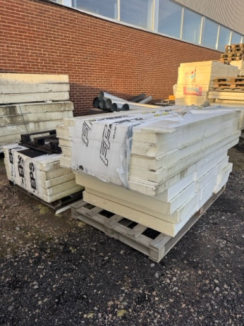 Parti Cellplast – Snedskurna skivor (2 pall + extra skivor)