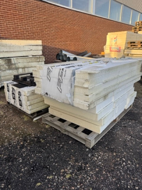 Parti Cellplast – Snedskurna skivor (2 pall + extra skivor)