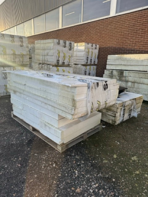 Parti Cellplast – Snedskurna skivor (2 pall + extra skivor)