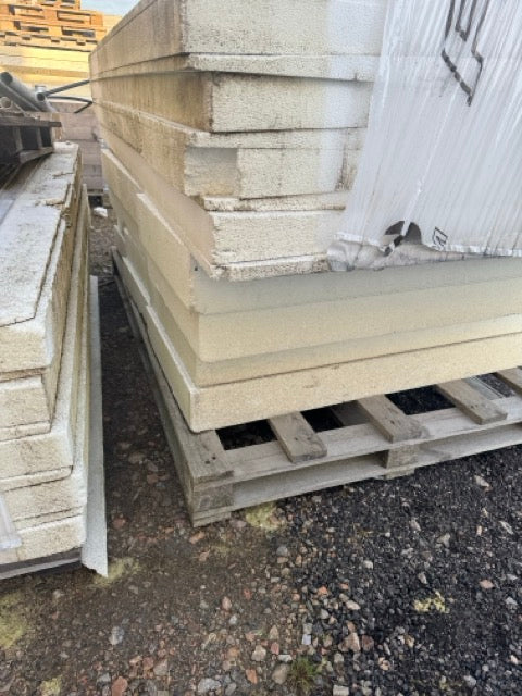 Parti Cellplast – Snedskurna skivor (2 pall + extra skivor)