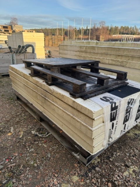 Parti Cellplast – Snedskurna skivor (2 pall + extra skivor)