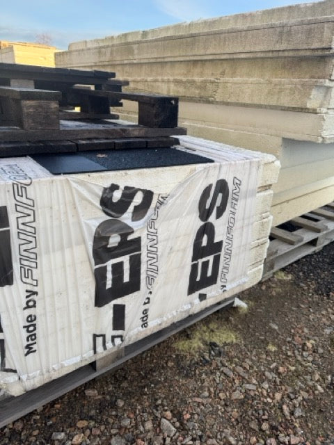 Parti Cellplast – Snedskurna skivor (2 pall + extra skivor)