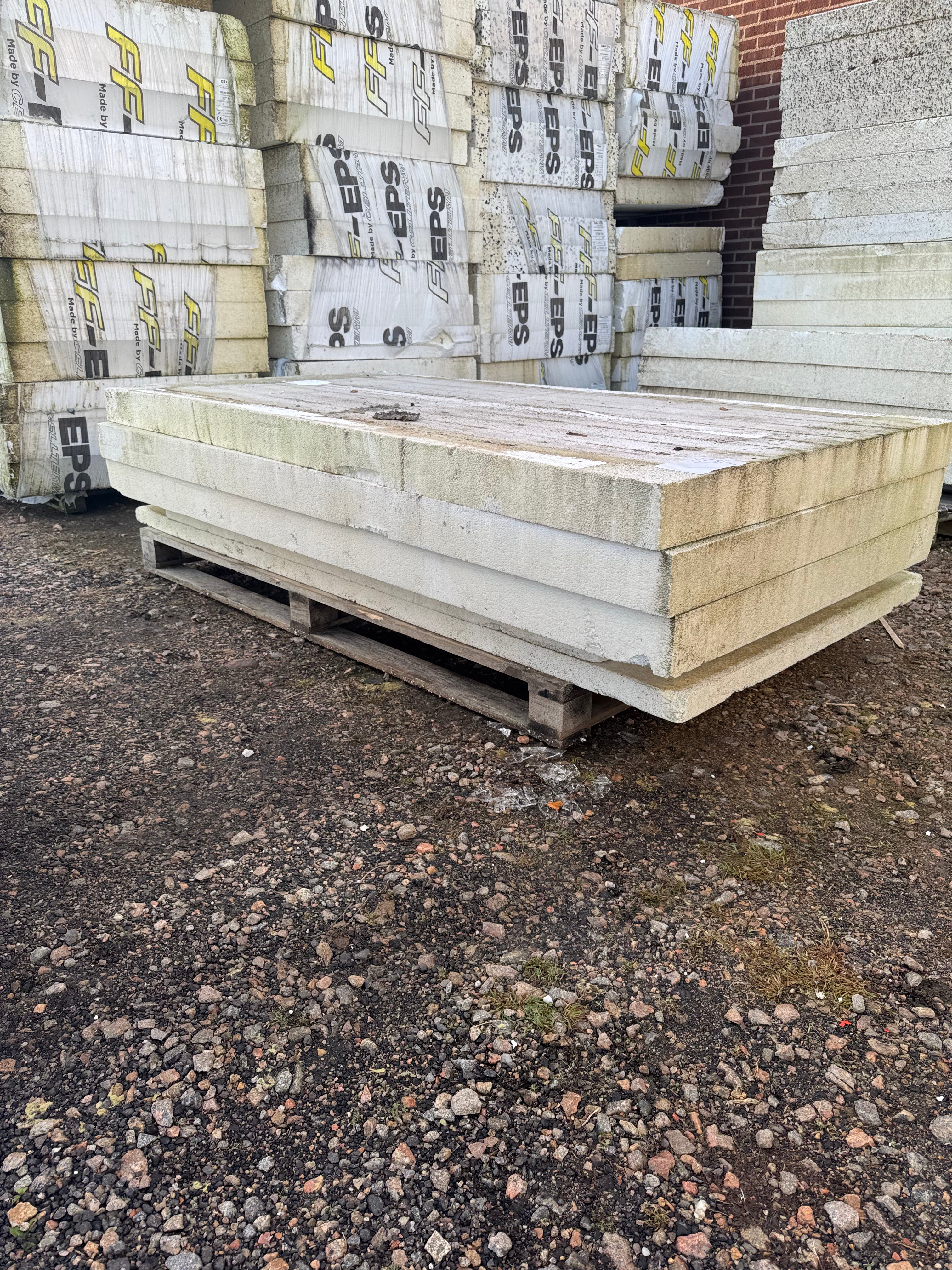 Pall Cellplastskivor – 120 mm (3 st + 2 extra i annat mått)