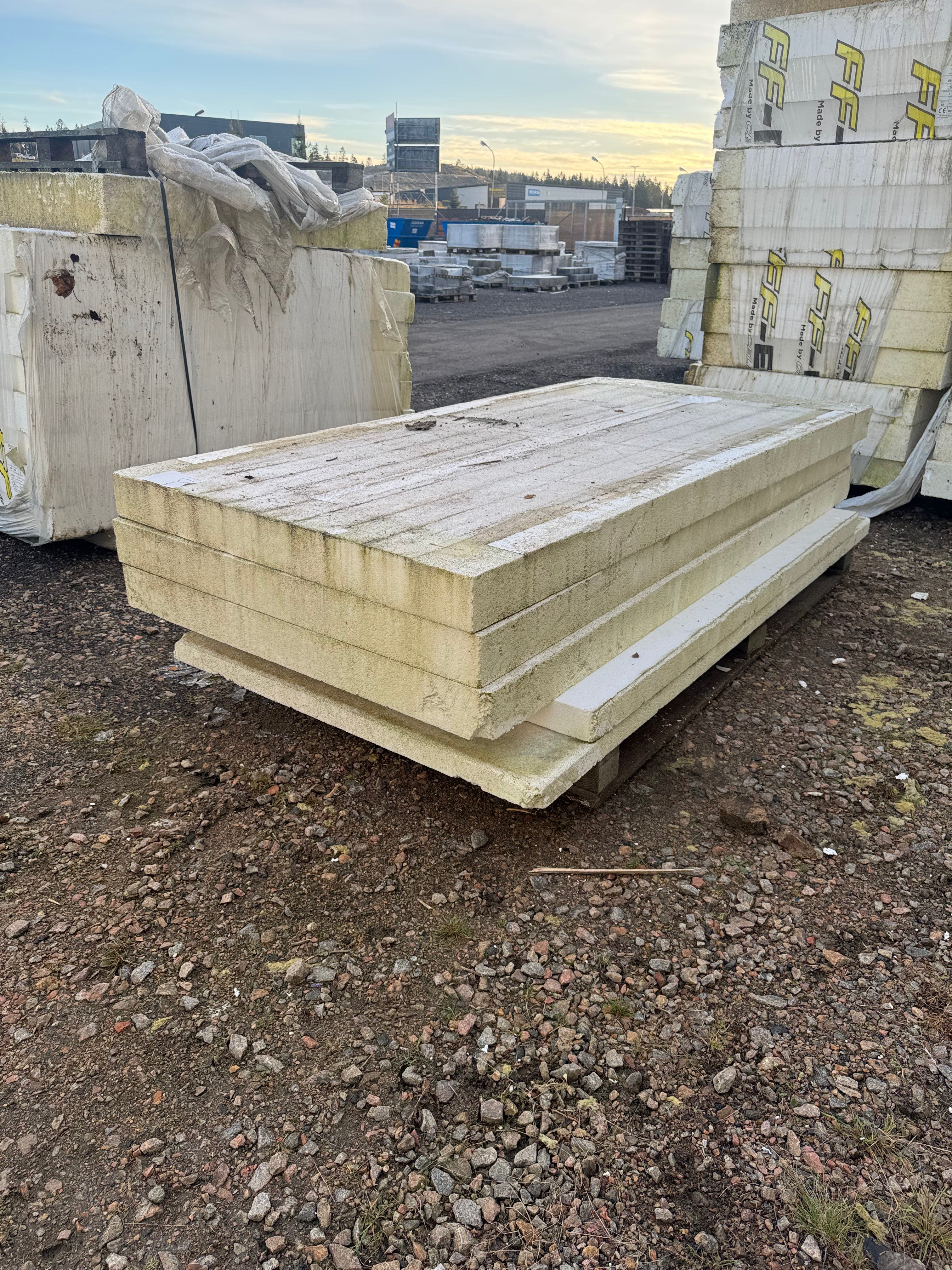 Pall Cellplastskivor – 120 mm (3 st + 2 extra i annat mått)