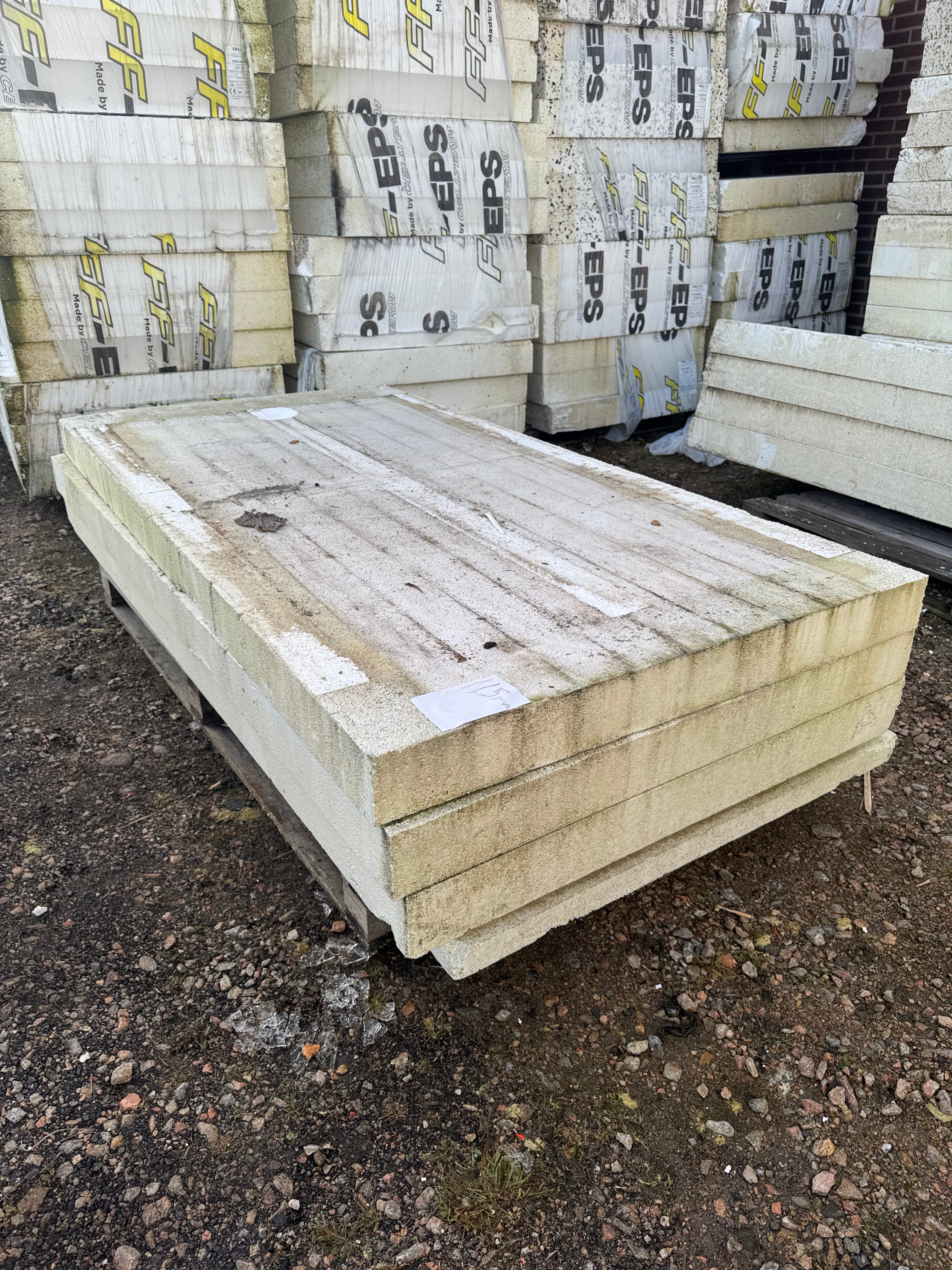 Pall Cellplastskivor – 120 mm (3 st + 2 extra i annat mått)