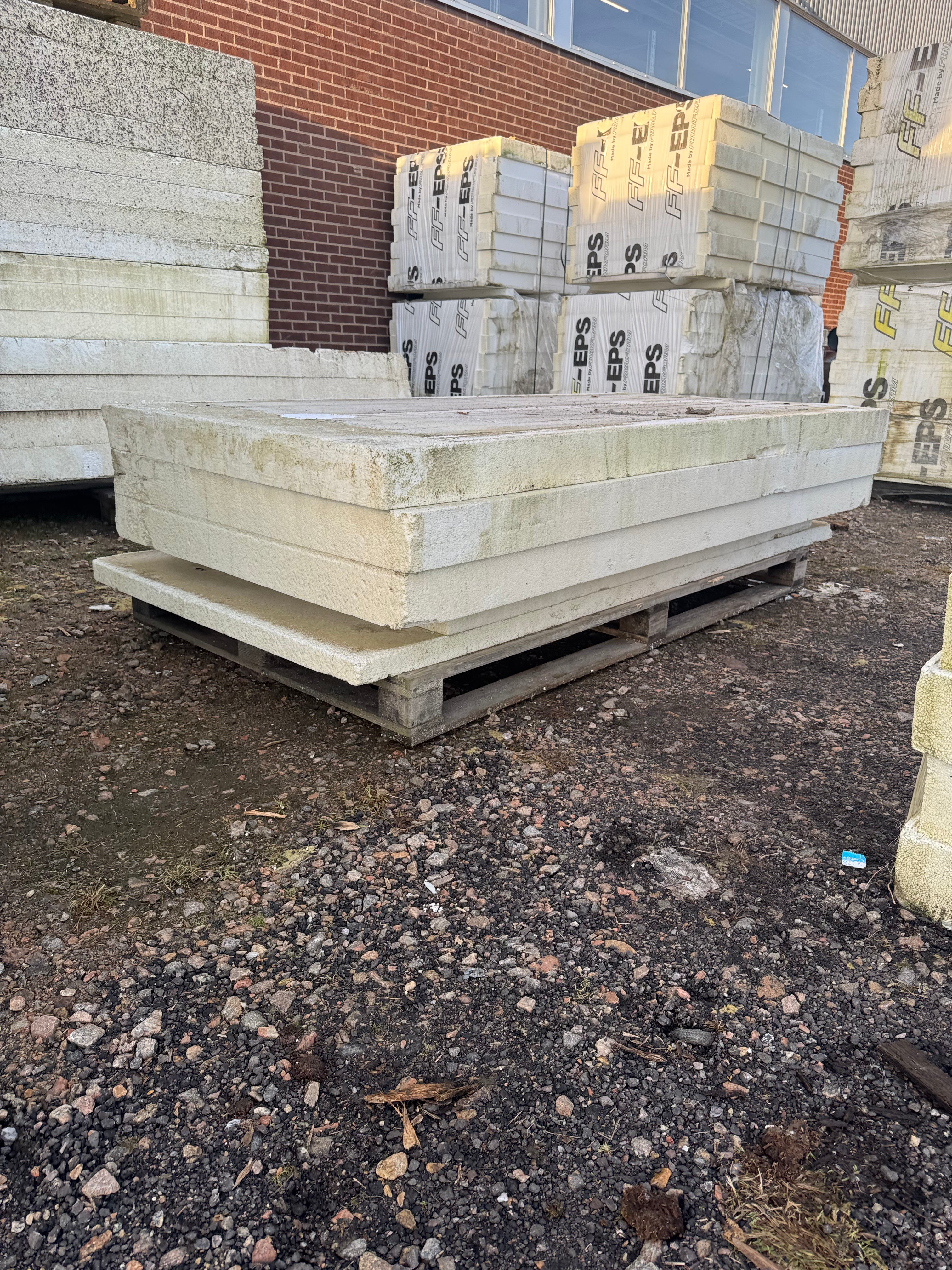 Pall Cellplastskivor – 120 mm (3 st + 2 extra i annat mått)