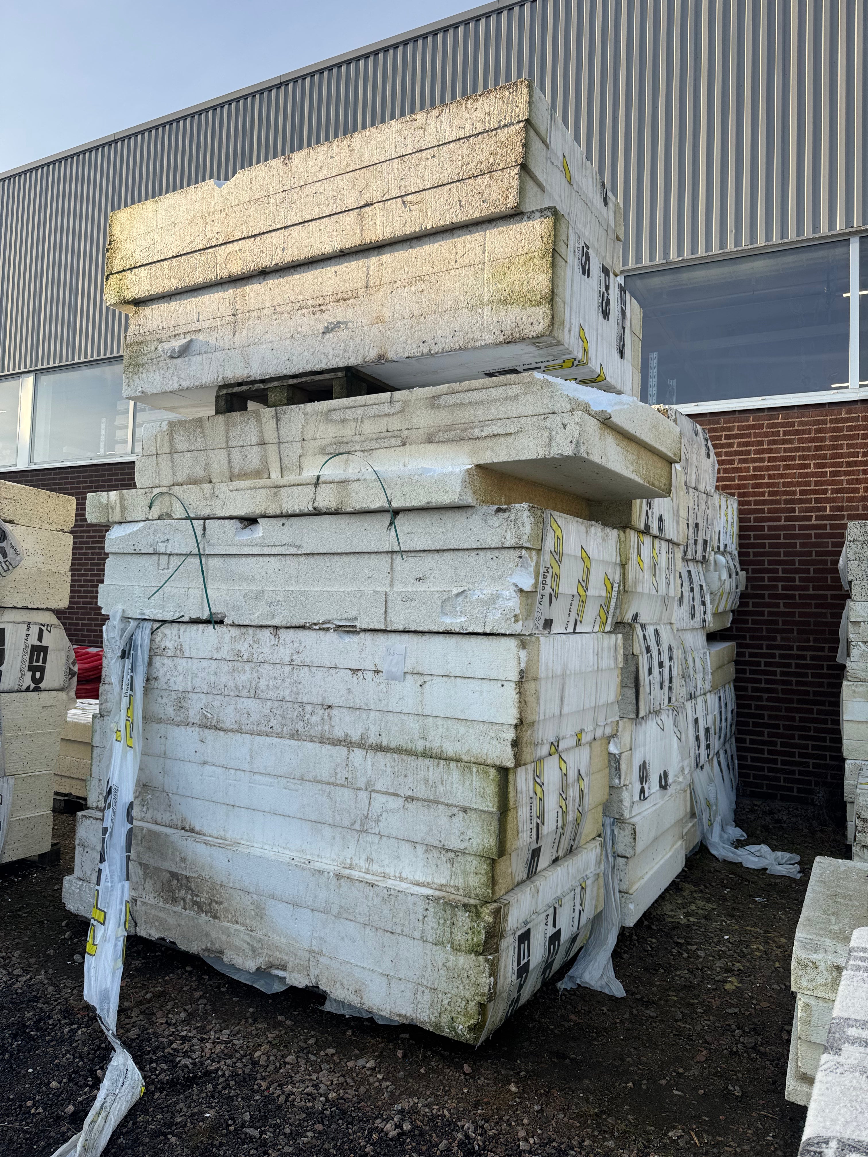 Cellplast EPS S60 – 2400×1200×165 mm (Per skiva)