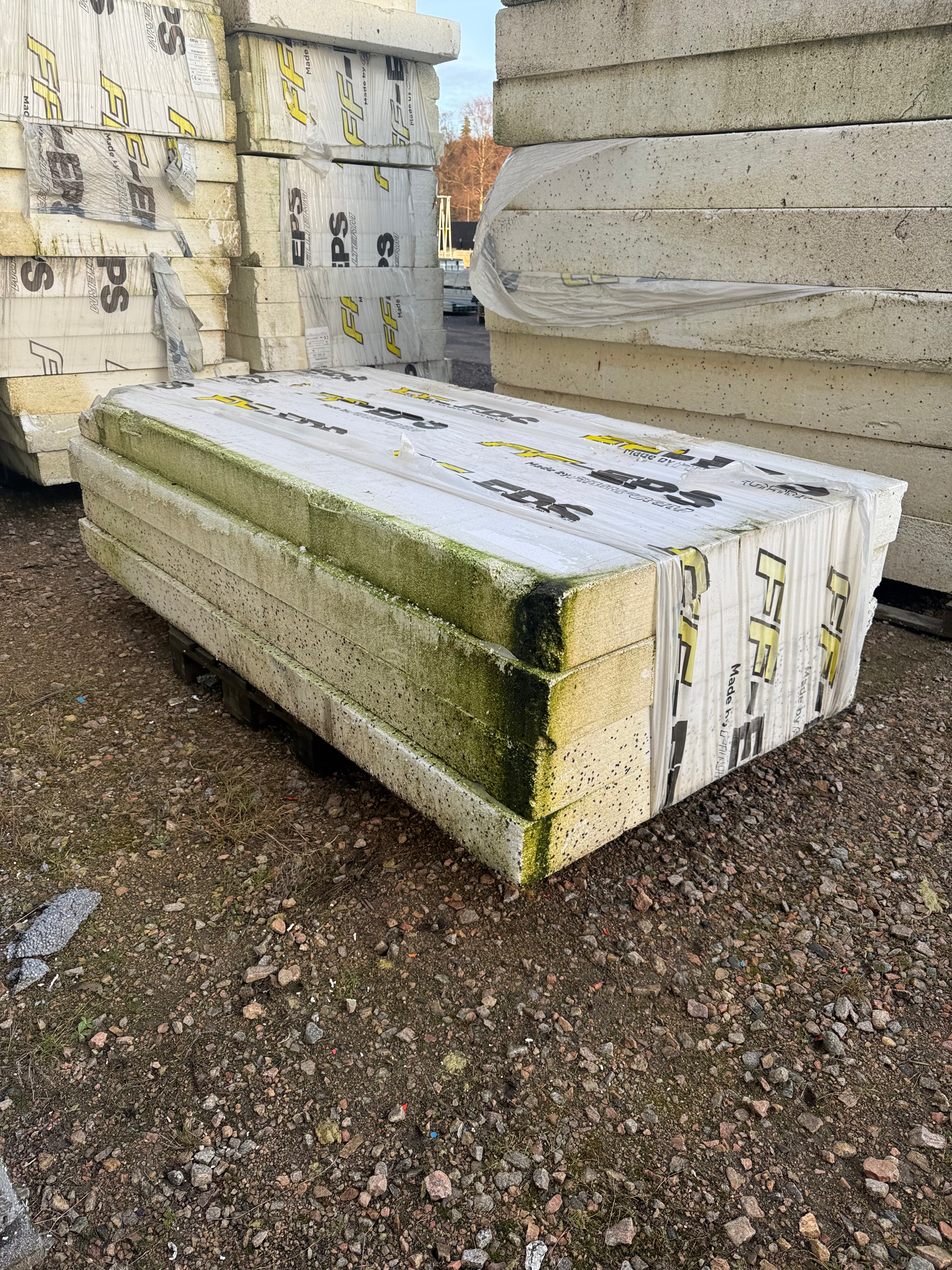 Pall Cellplastskivor – 2400×1200×150 mm (4 st)