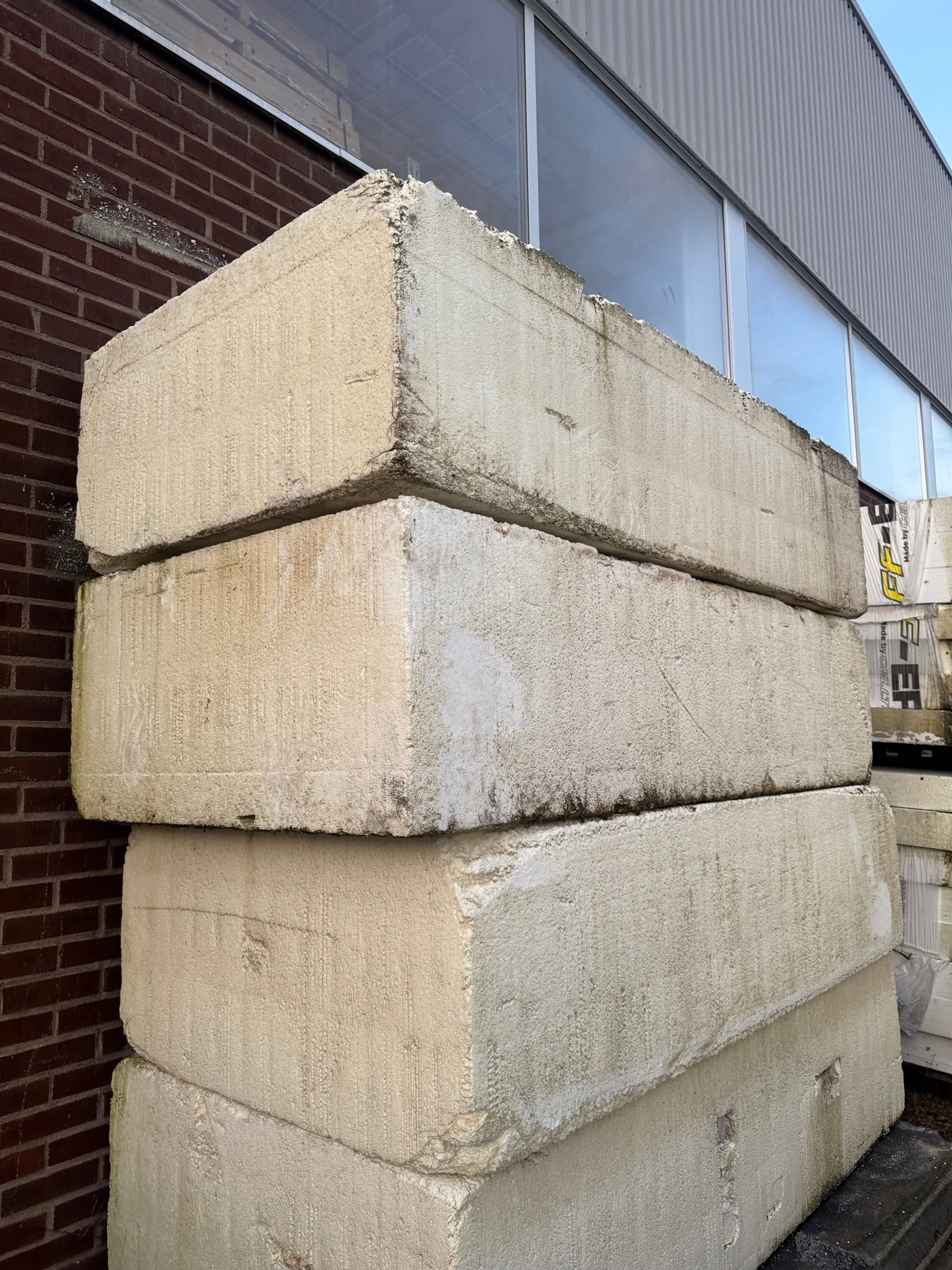 Pall Cellplastskivor – 2400×1200×600 mm (4 st + 1 extra i annat mått)