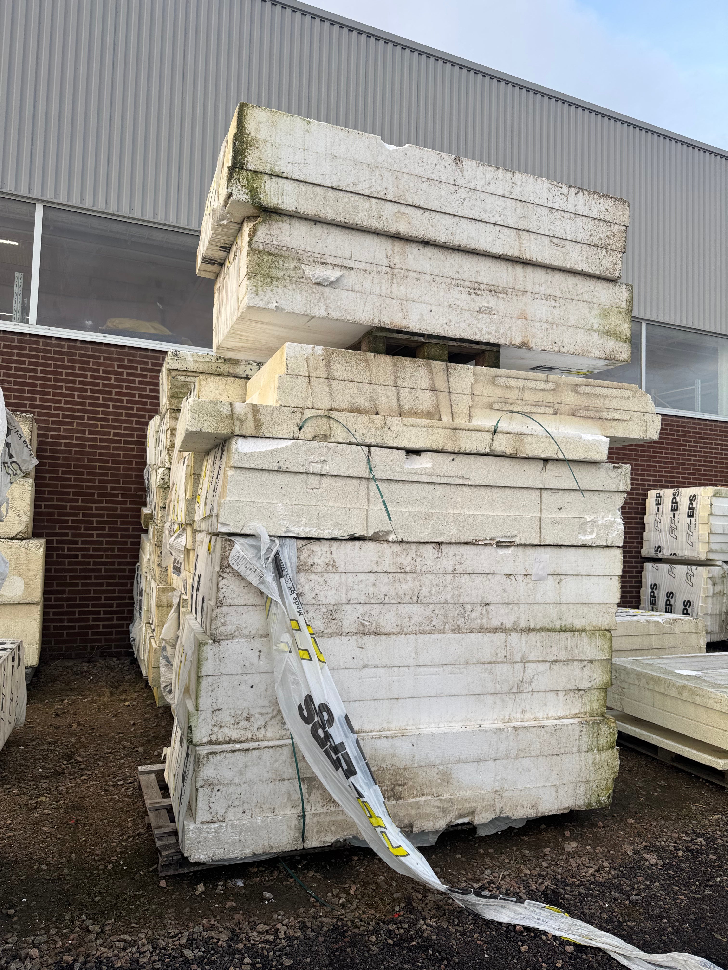 Cellplast EPS S60 – 2400×1200×165 mm (Per skiva)