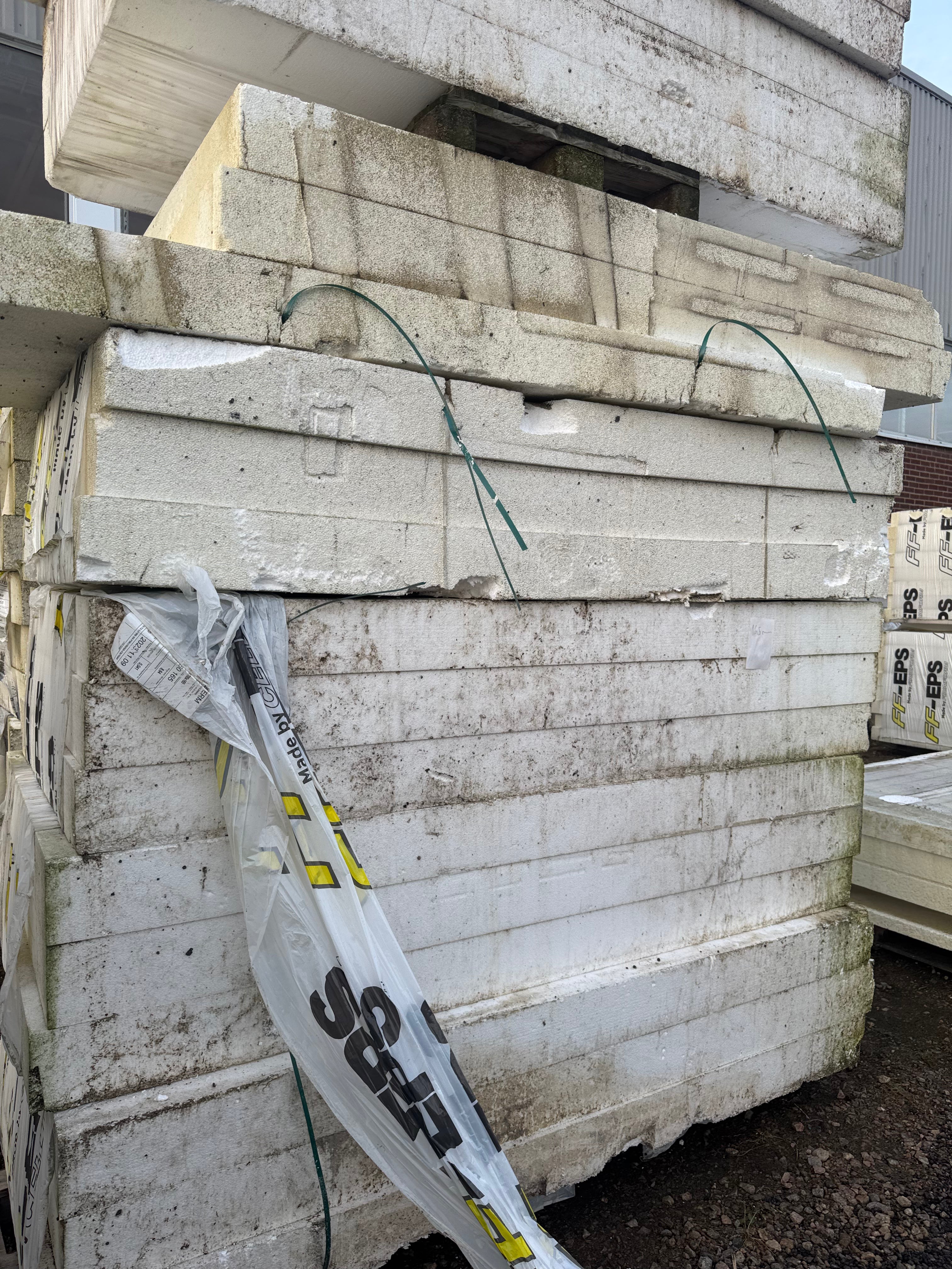 Cellplast EPS S60 – 2400×1200×165 mm (Per skiva)