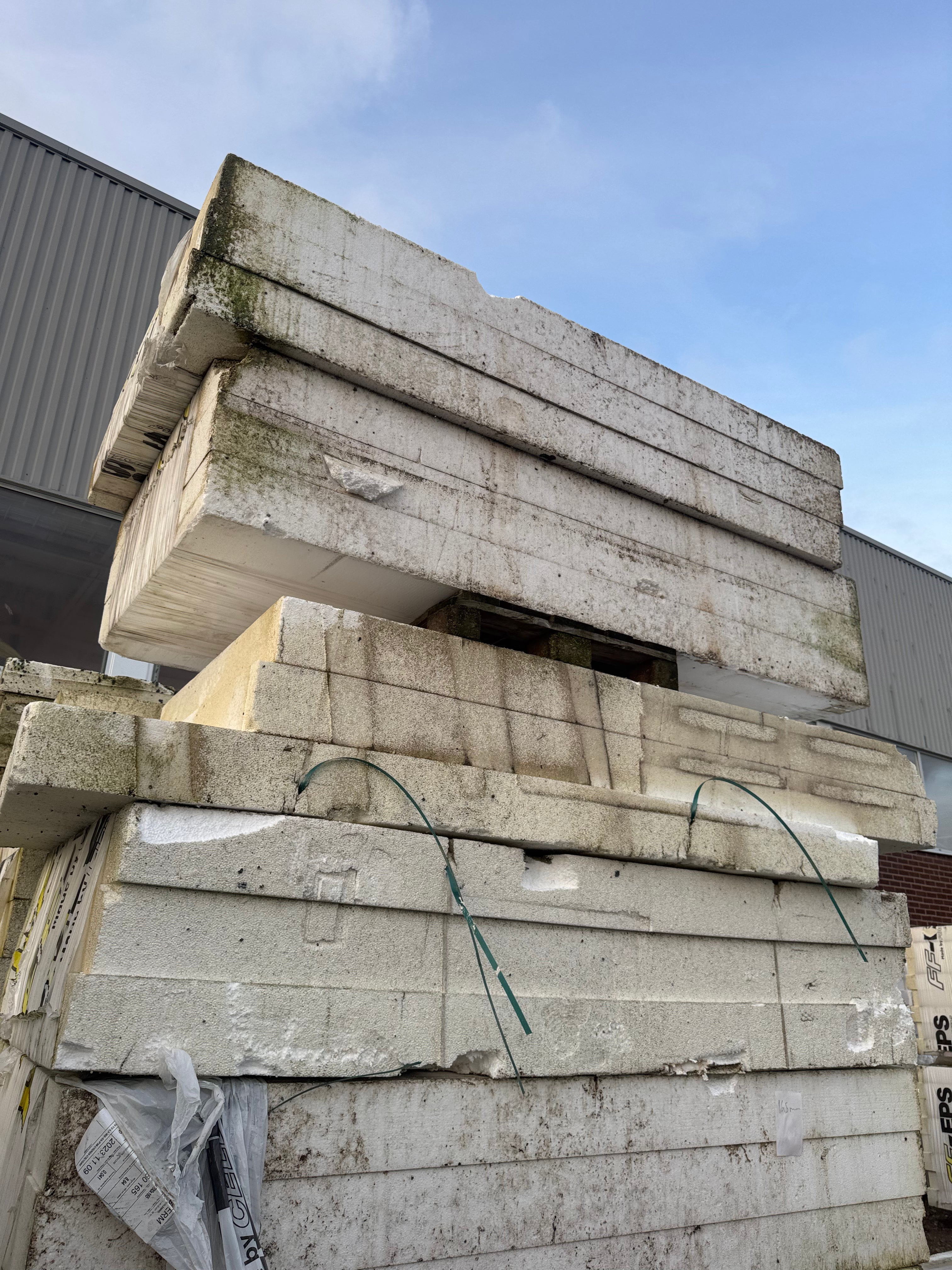 Cellplast EPS S60 – 2400×1200×165 mm (Per skiva)