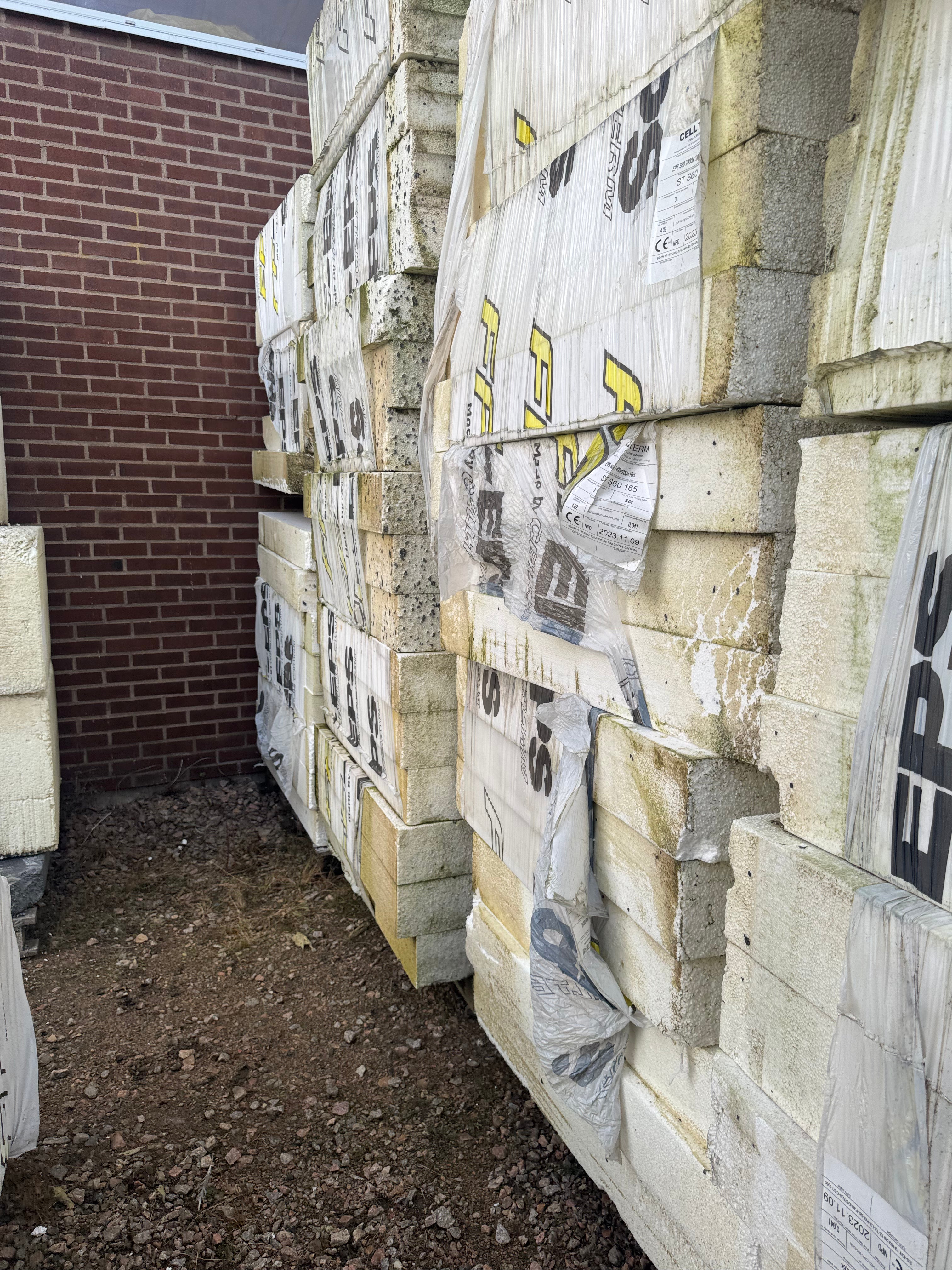 Cellplast EPS S60 – 2400×1200×165 mm (Per skiva)