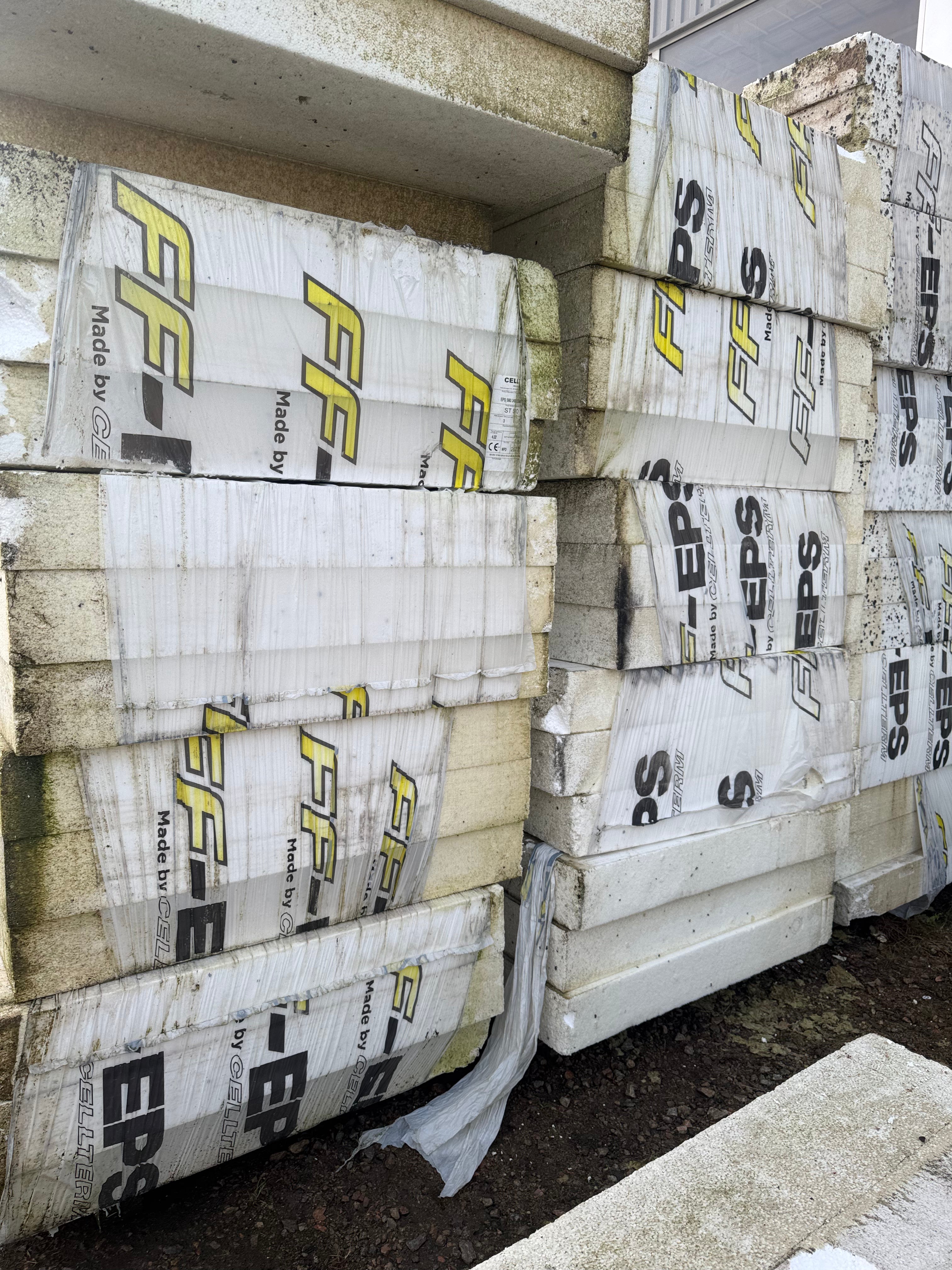 Cellplast EPS S60 – 2400×1200×165 mm (Per skiva)