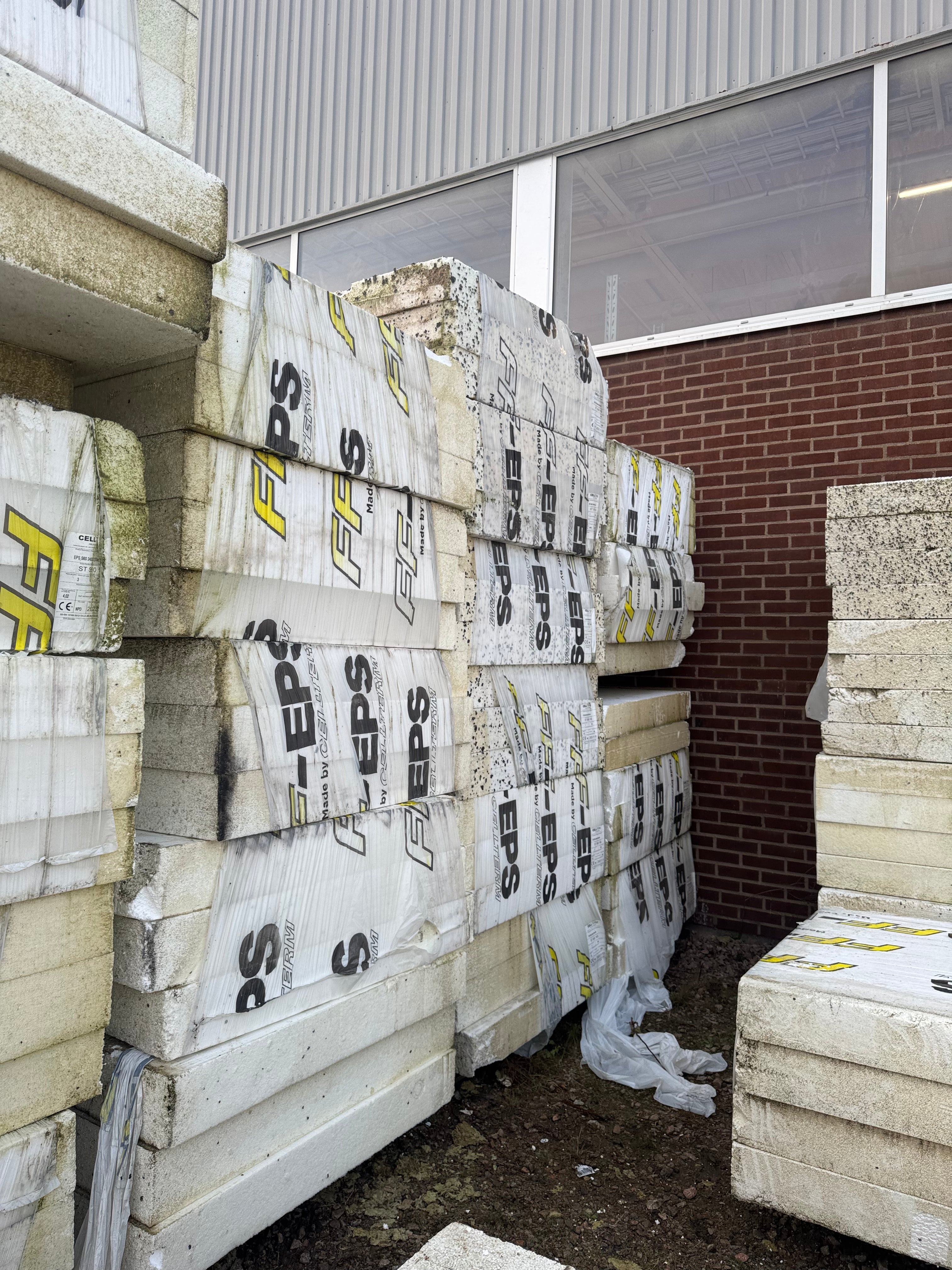 Cellplast EPS S60 – 2400×1200×165 mm (Per skiva)