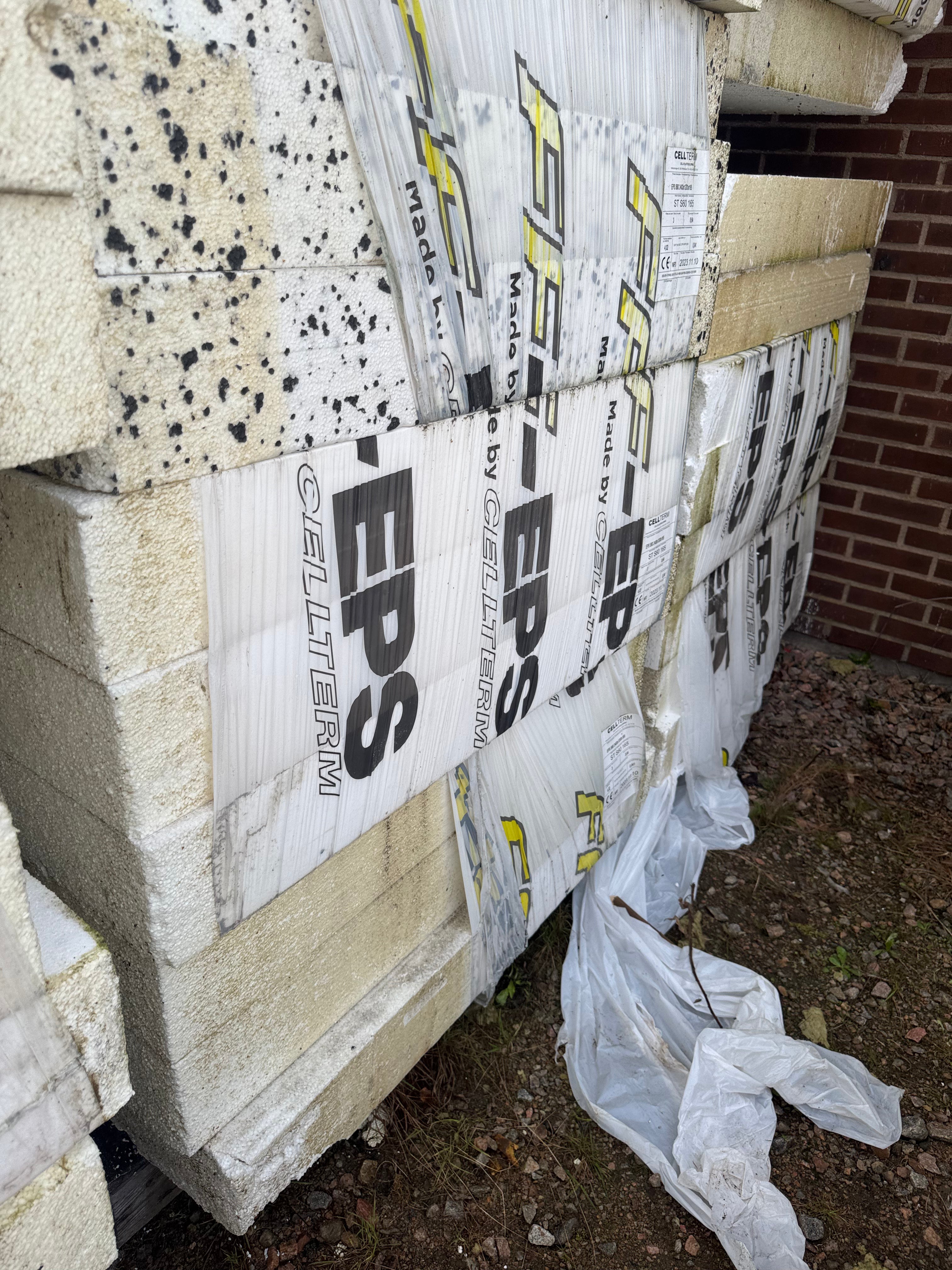 Cellplast EPS S60 – 2400×1200×165 mm (Per skiva)