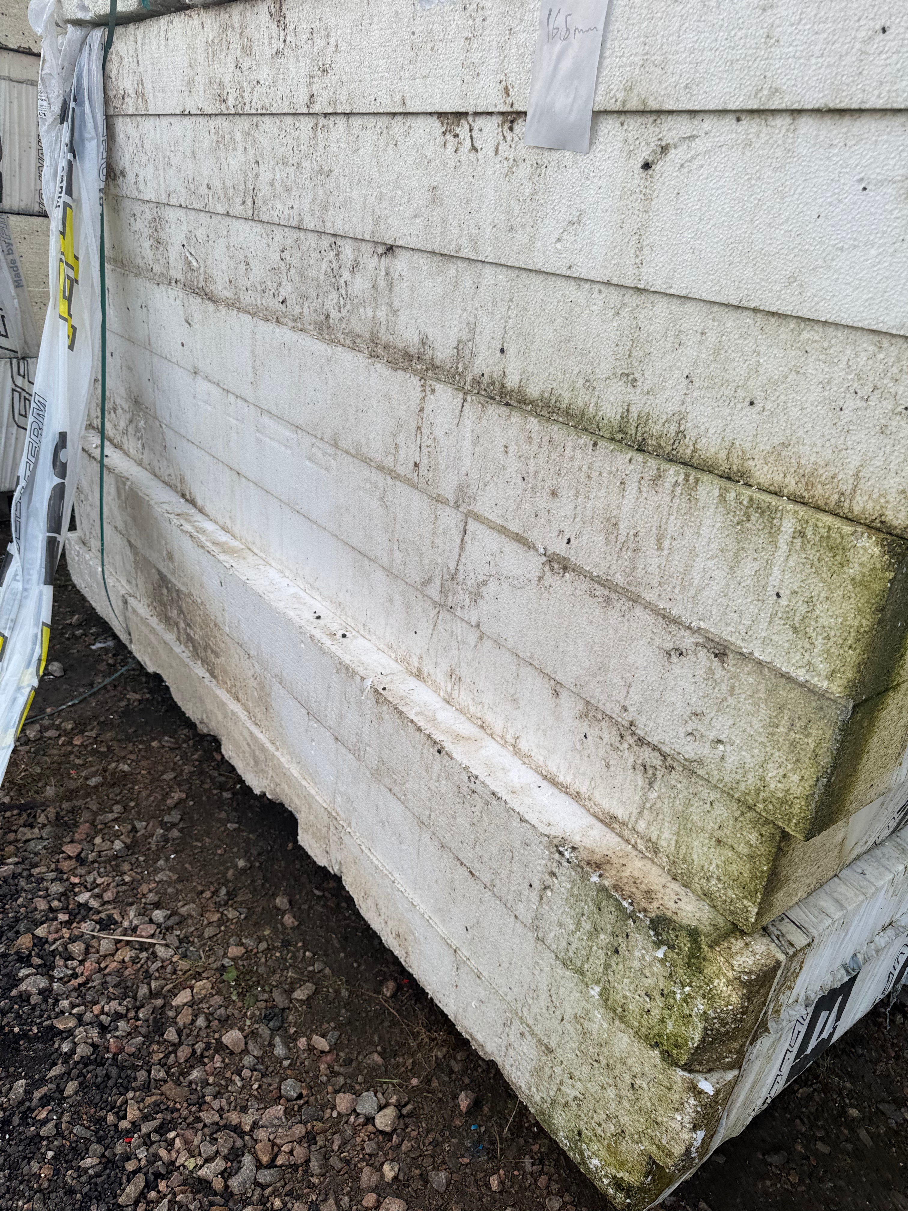 Cellplast EPS S60 – 2400×1200×165 mm (Per skiva)