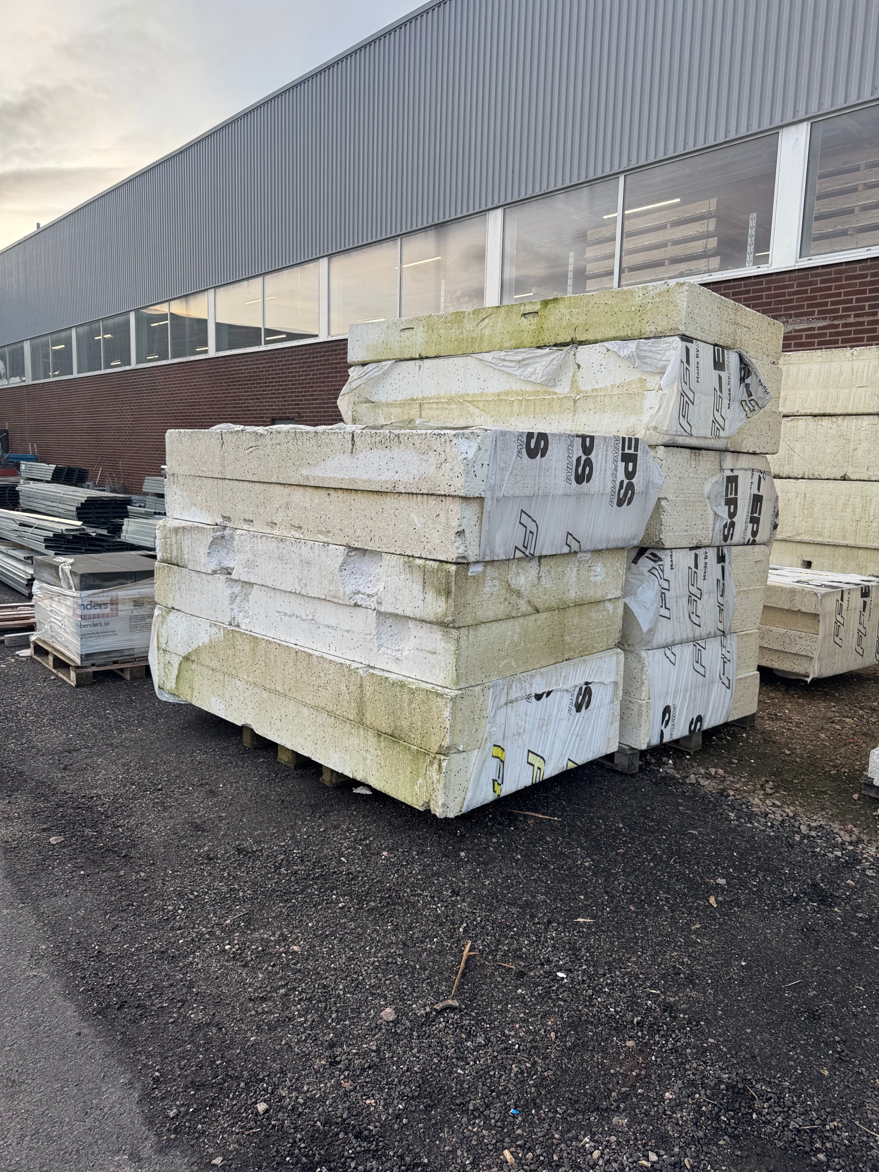 Pall EPS Cellplast – 2400×1200×250 mm (15 st)