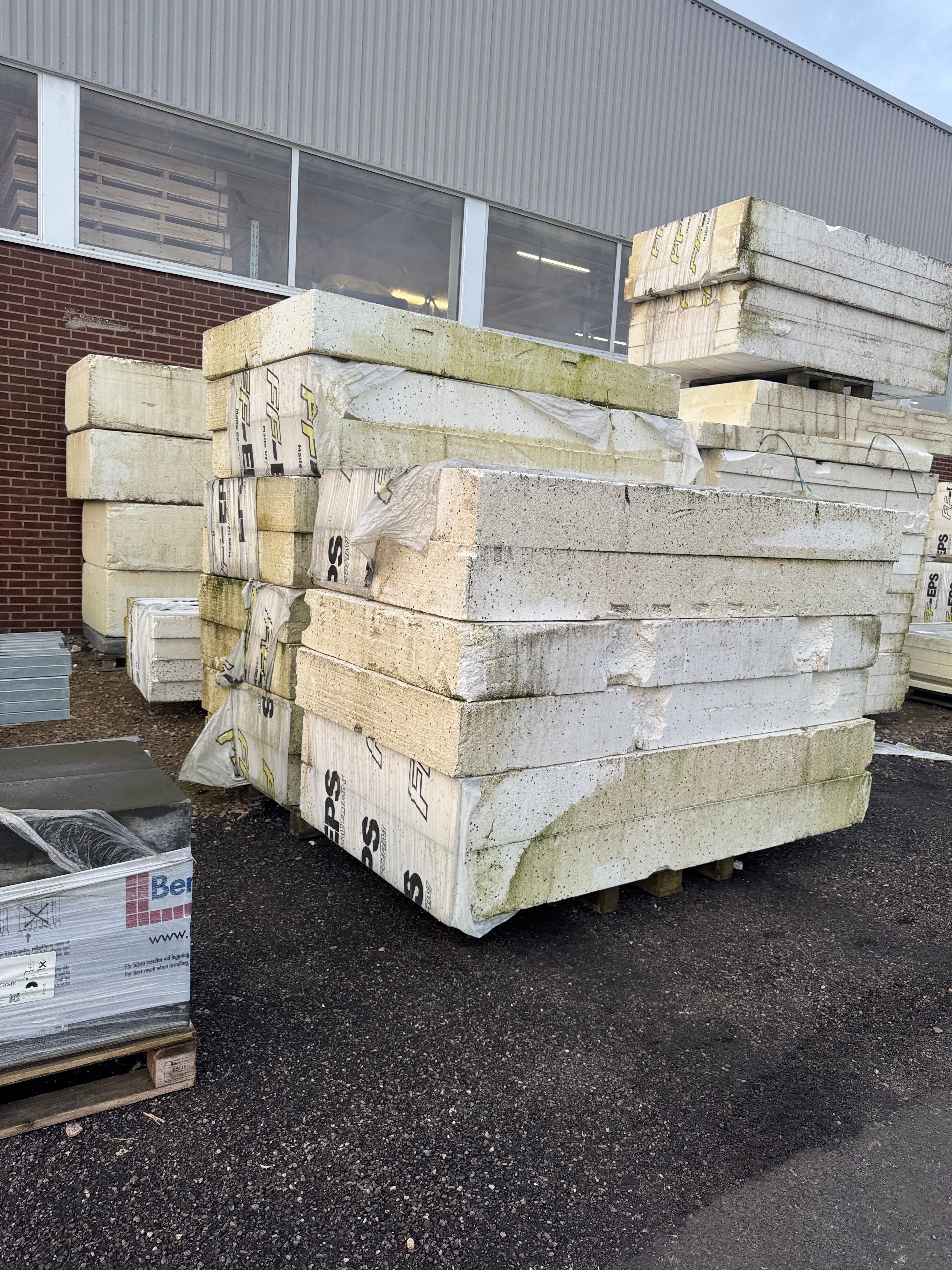 Pall EPS Cellplast – 2400×1200×250 mm (15 st)