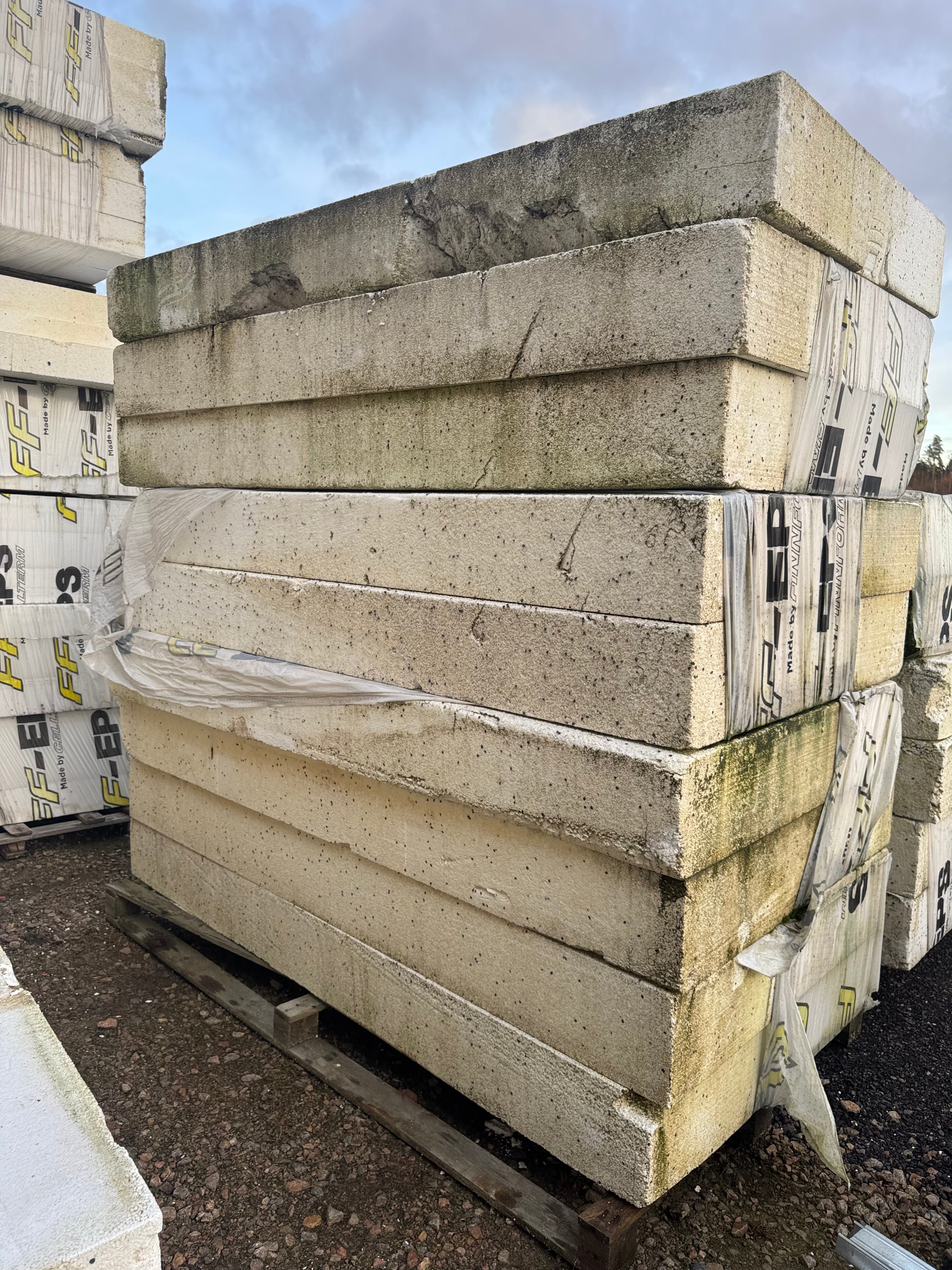 Pall EPS Cellplast – 2400×1200×250 mm (15 st)