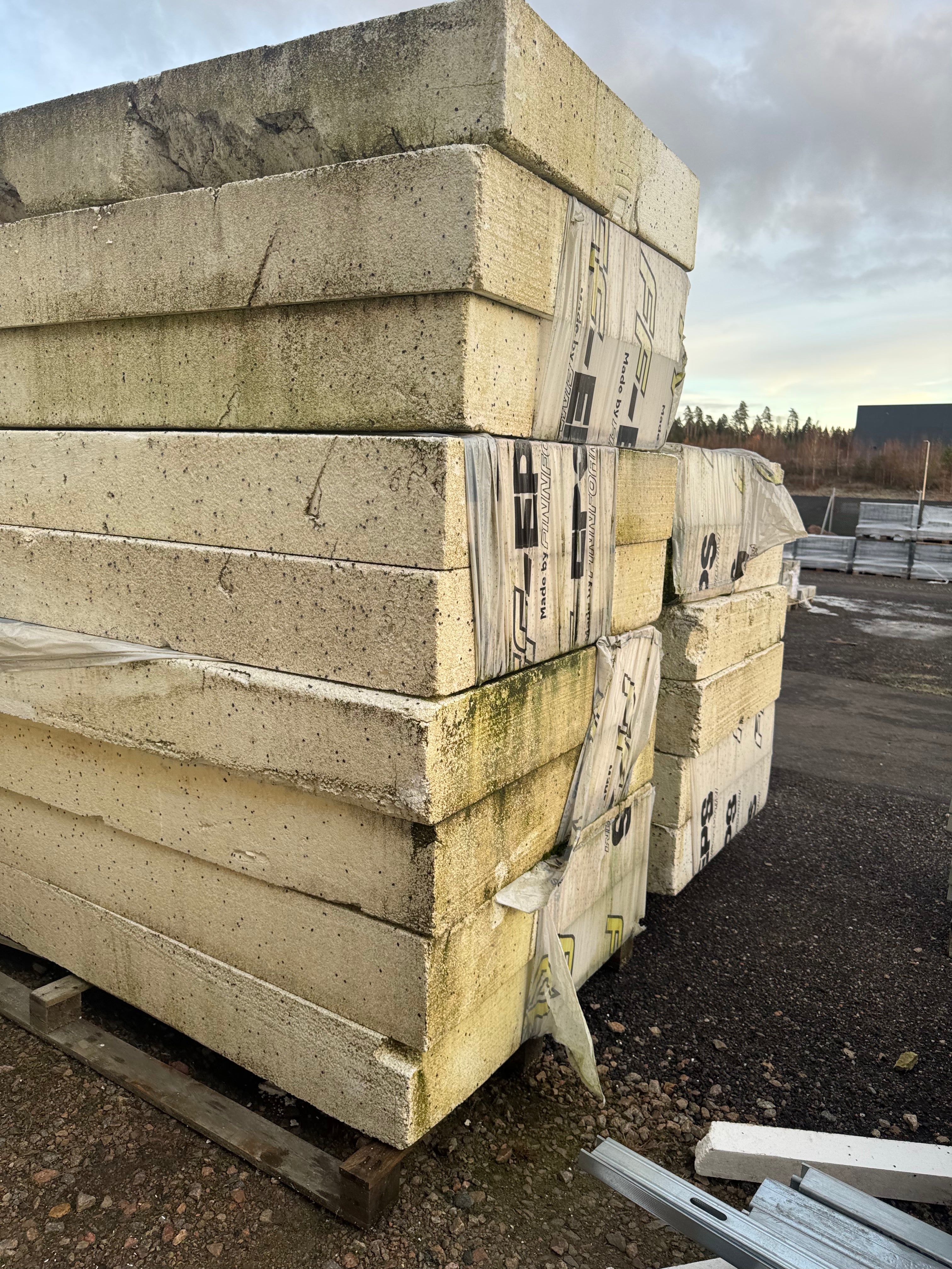 Pall EPS Cellplast – 2400×1200×250 mm (15 st)