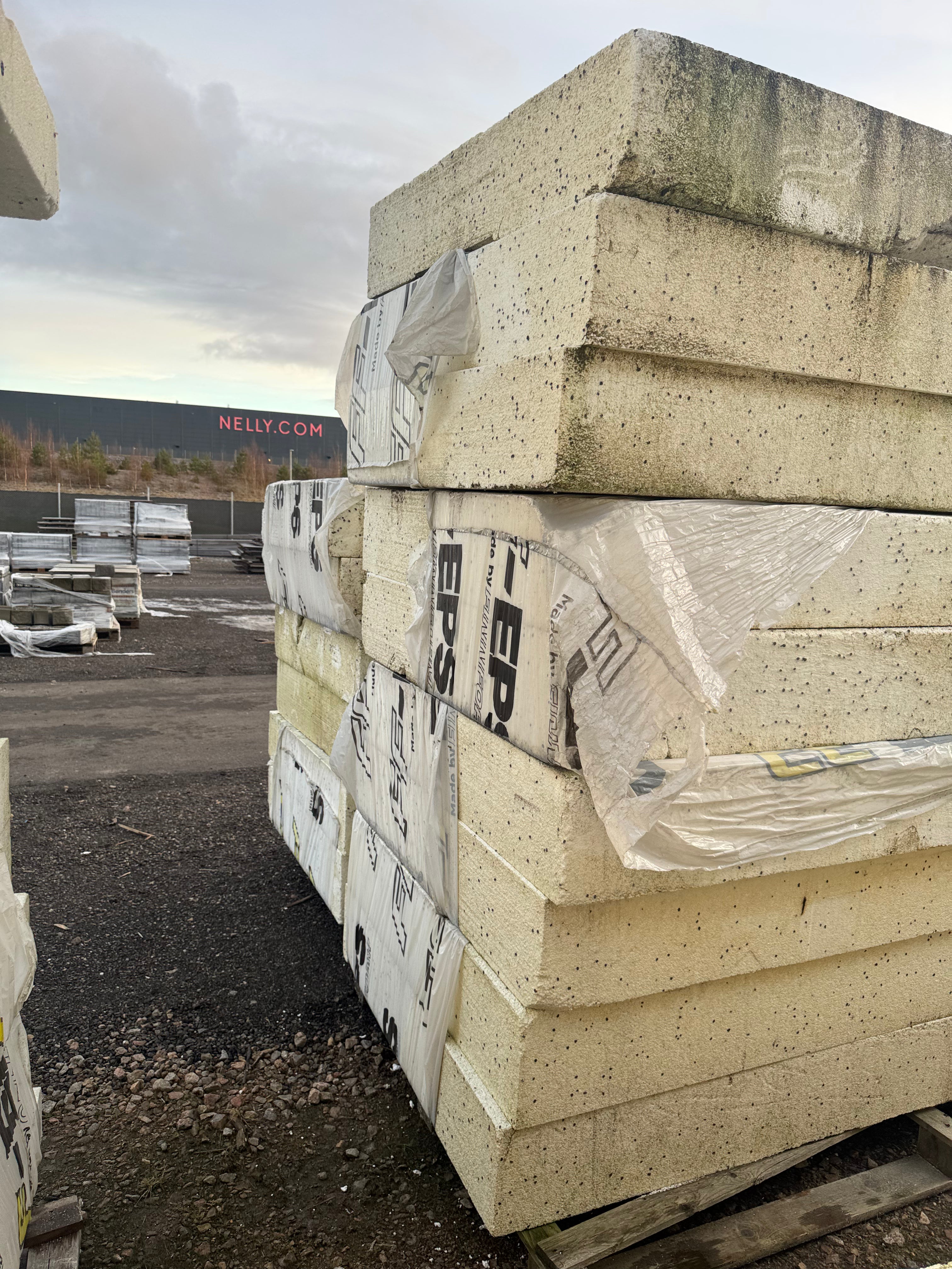 Pall EPS Cellplast – 2400×1200×250 mm (15 st)