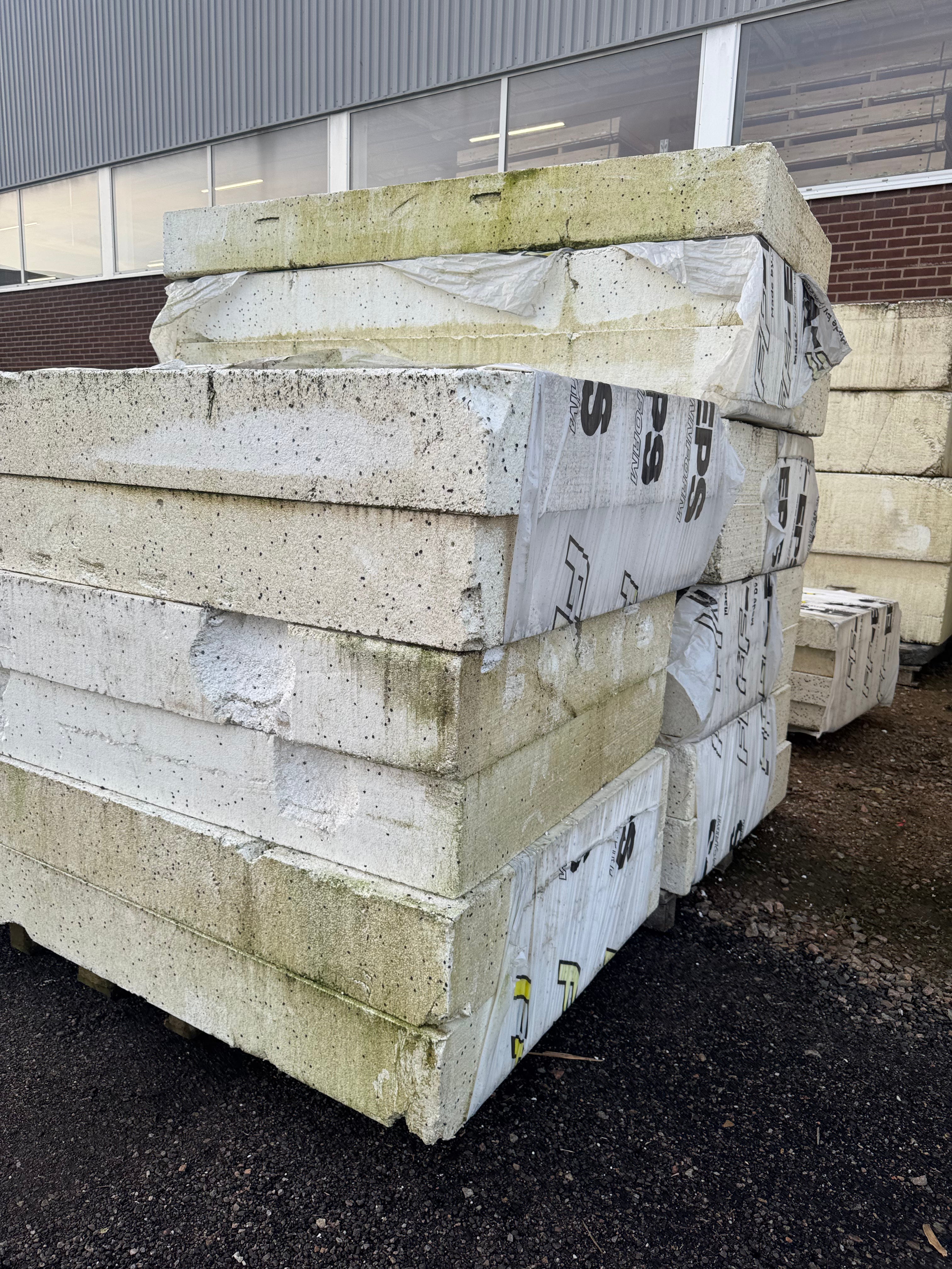 Pall EPS Cellplast – 2400×1200×250 mm (15 st)