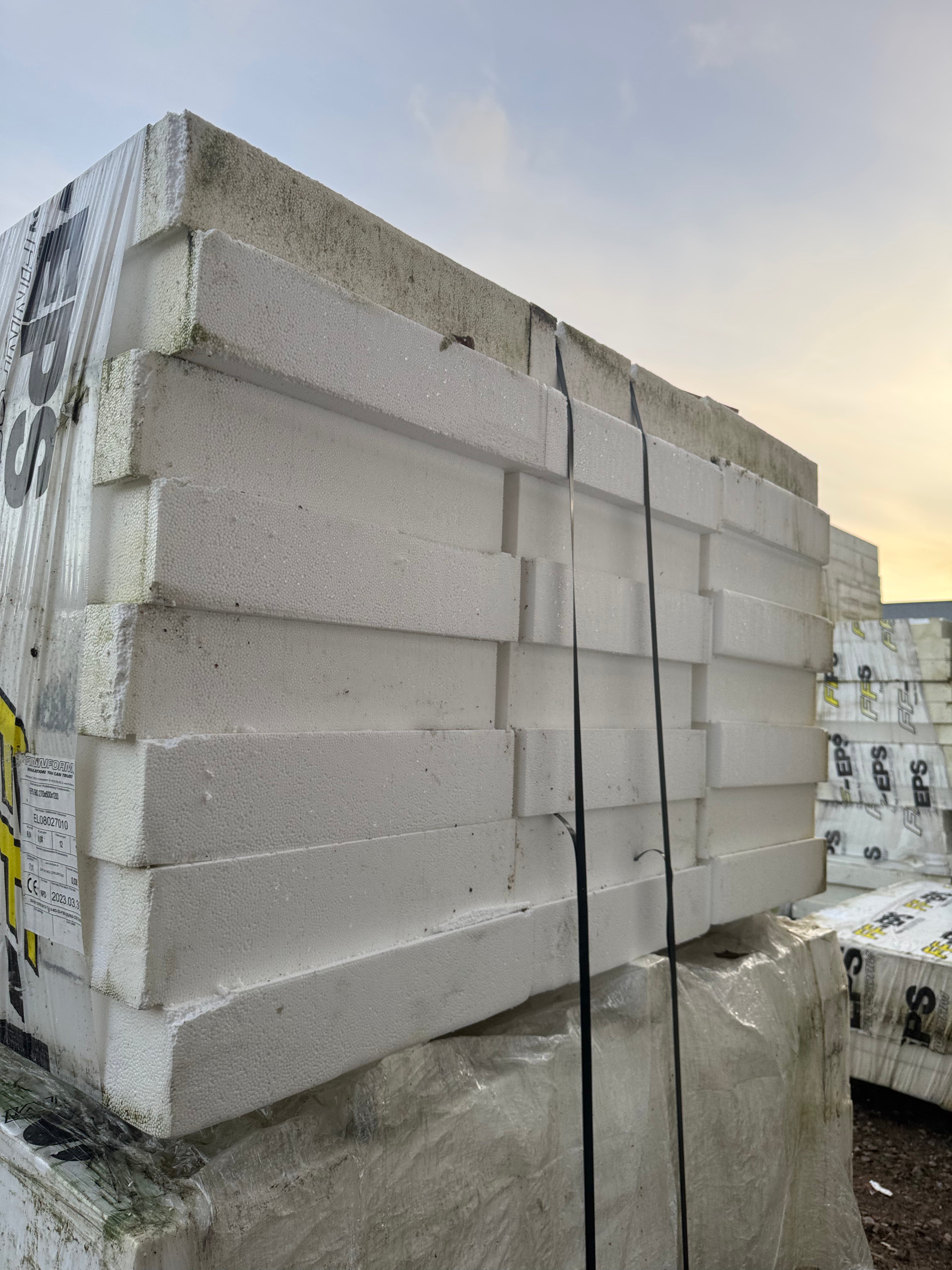 Cellplast EPS S80 – 270×600×1200 mm (12 st per paket)