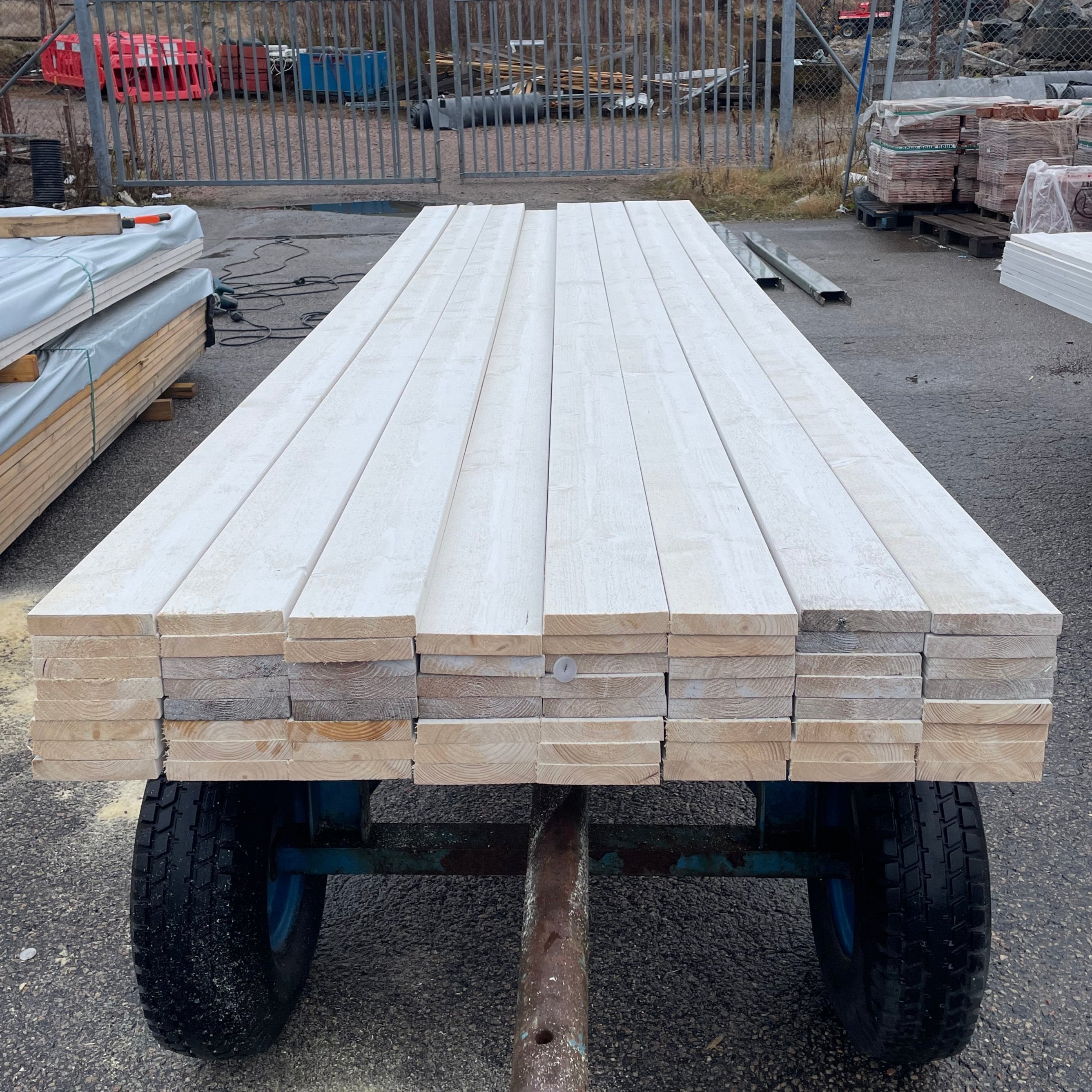 Paket Finsågade brädor 21x120- 3,6m 63st