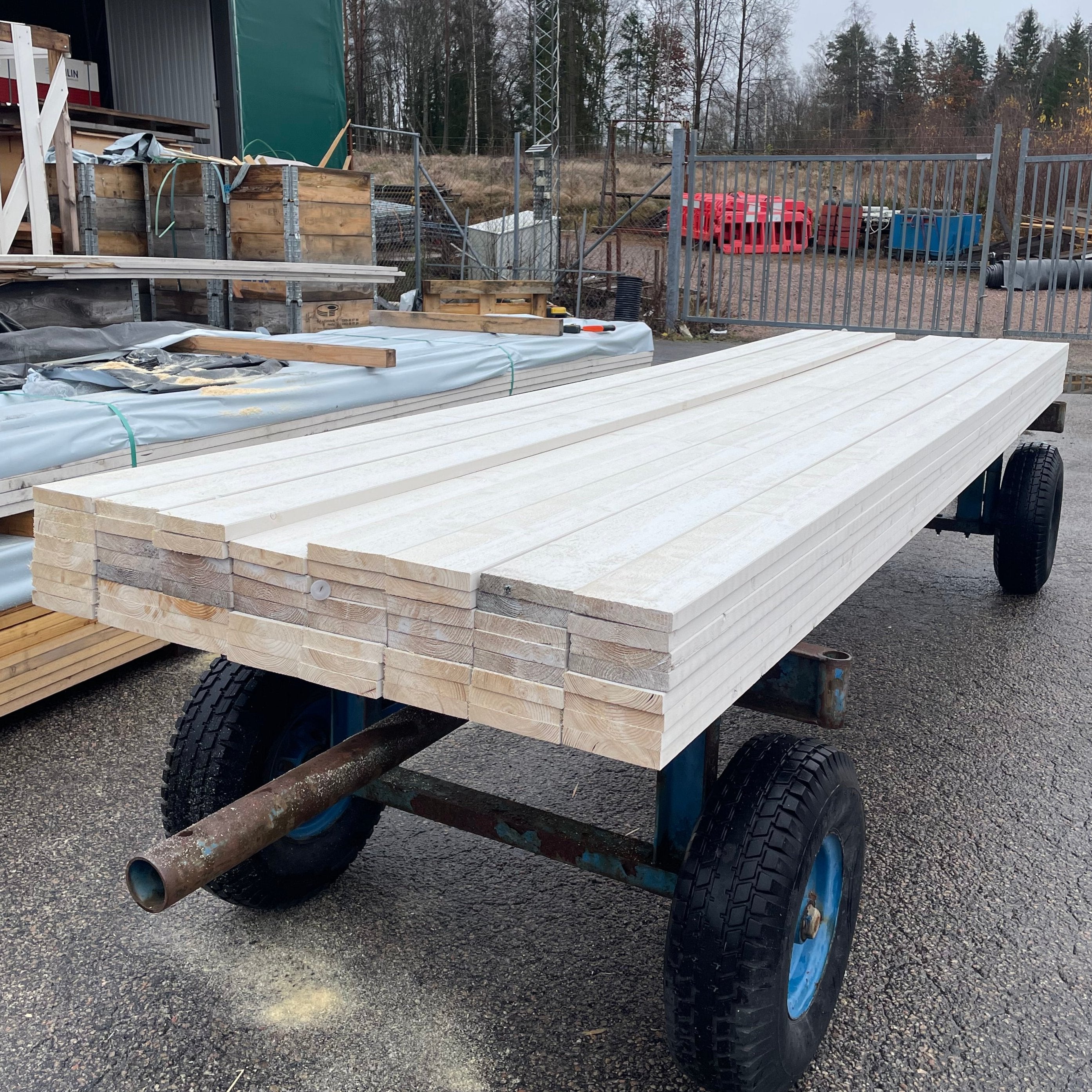 Paket Finsågade brädor 21x120- 3,6m 63st