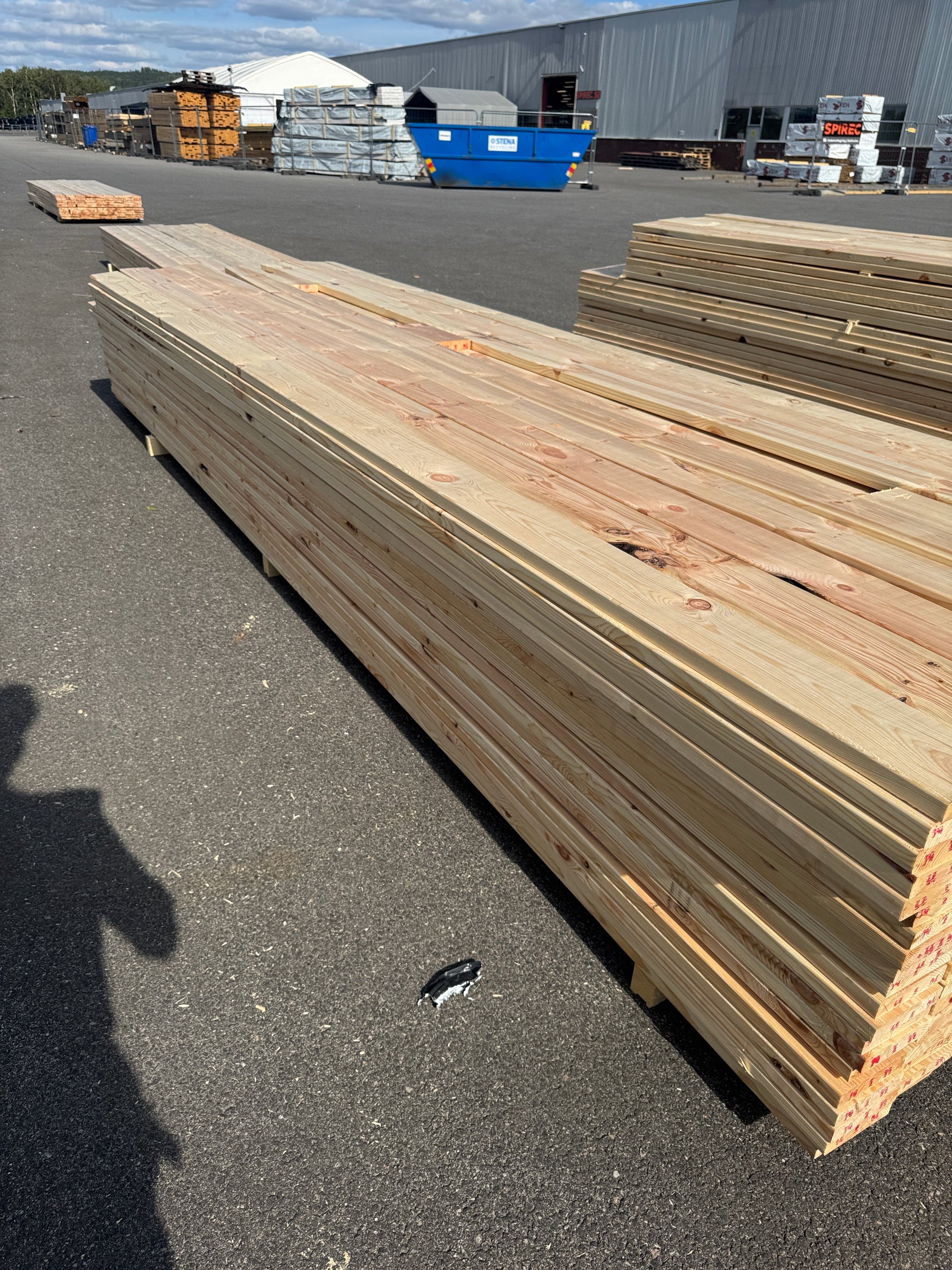 Paket Hyvlad 28x120 – 179st – 3.60–4.20 m – ANDRASORTERING