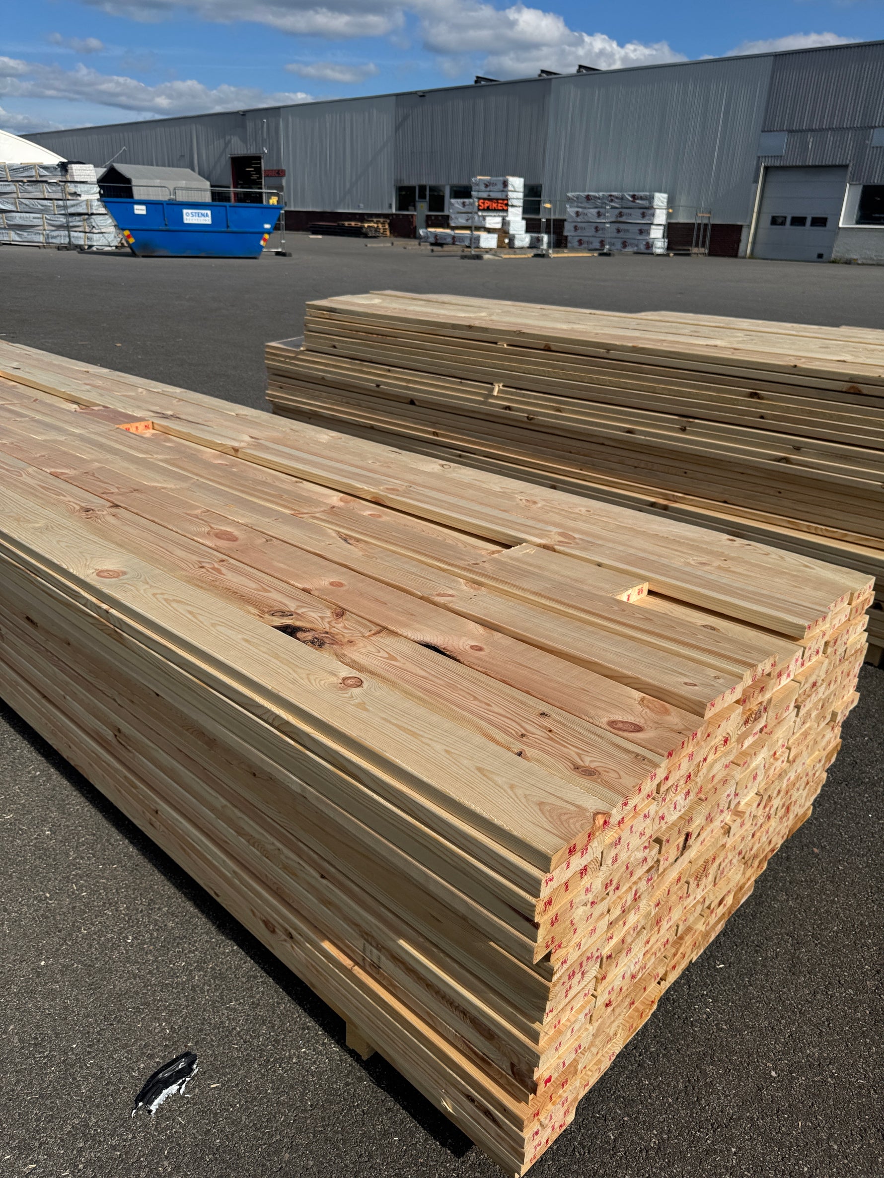 Paket Hyvlad 28x120 – 179st – 3.60–4.20 m – ANDRASORTERING