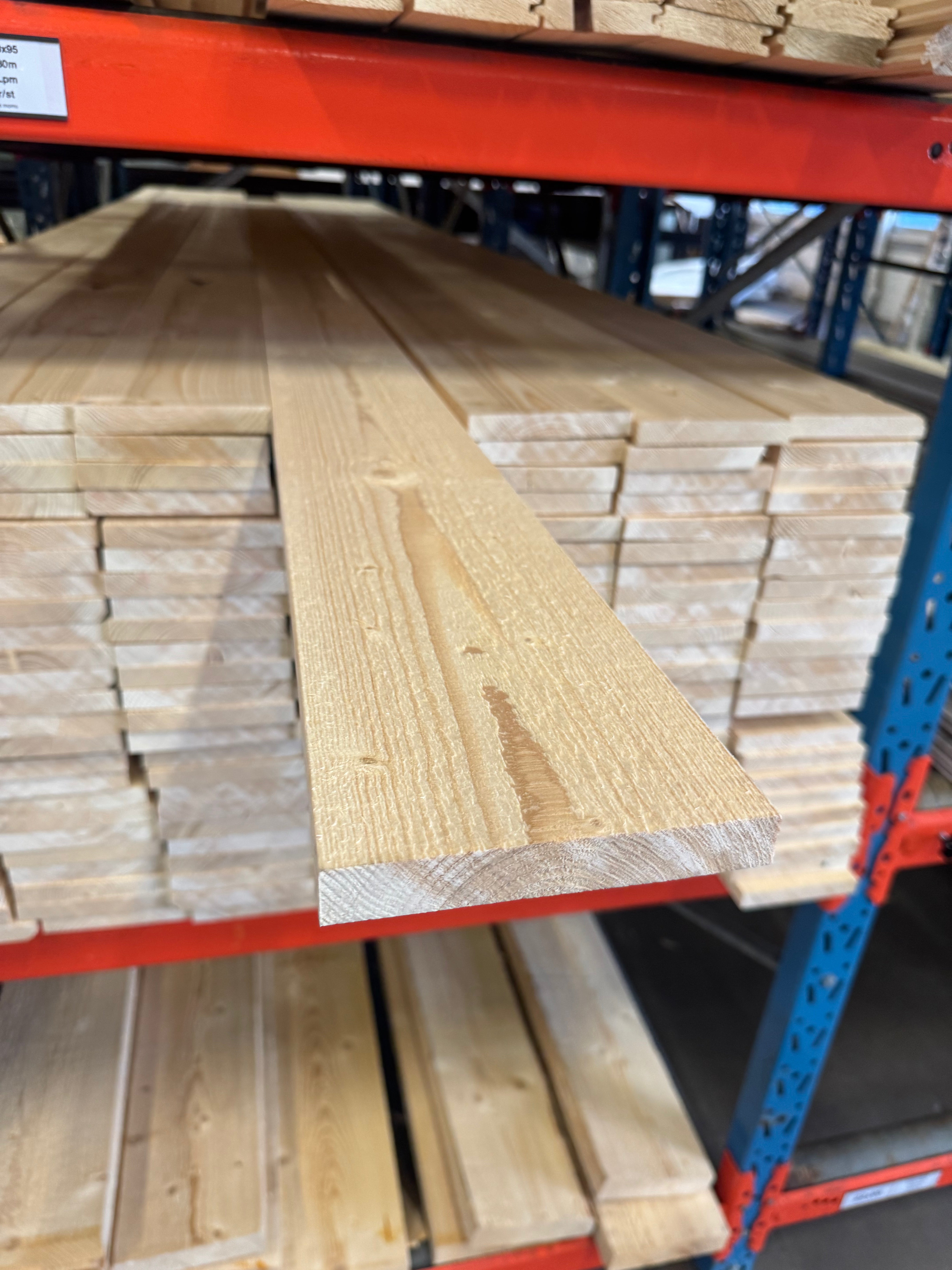 Paket Finsågad Klädselbräda 21x145 – 4.20m 168st