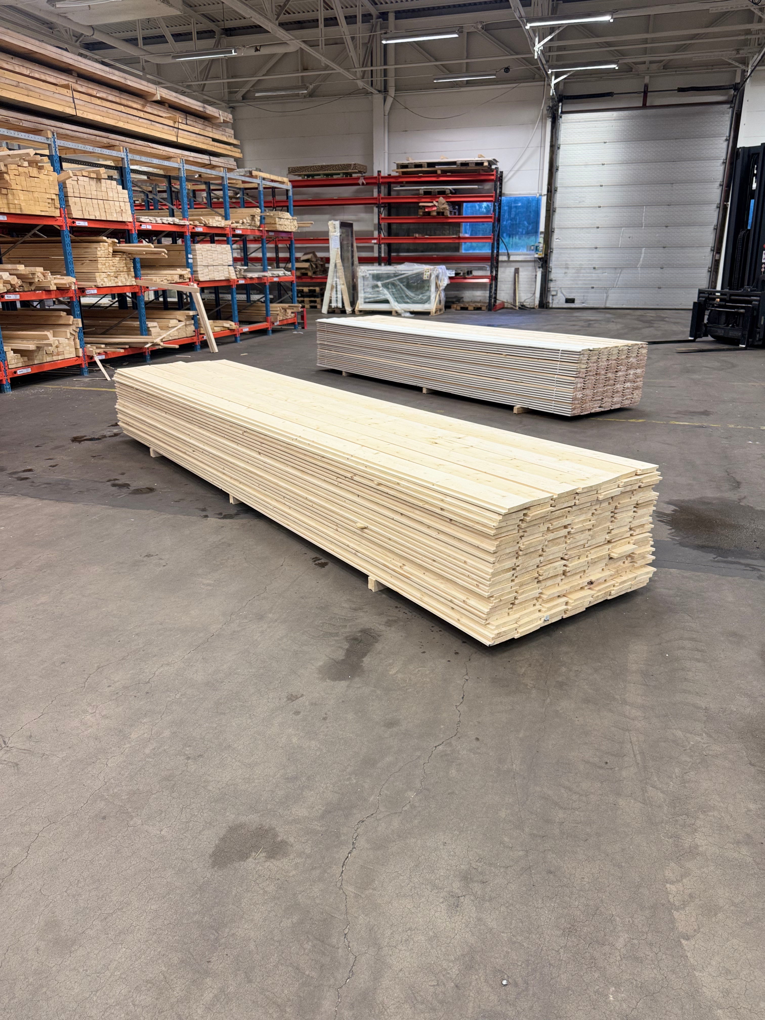 Ytterpanel Hakfals 21x145 – 4.20m – Obehandlad