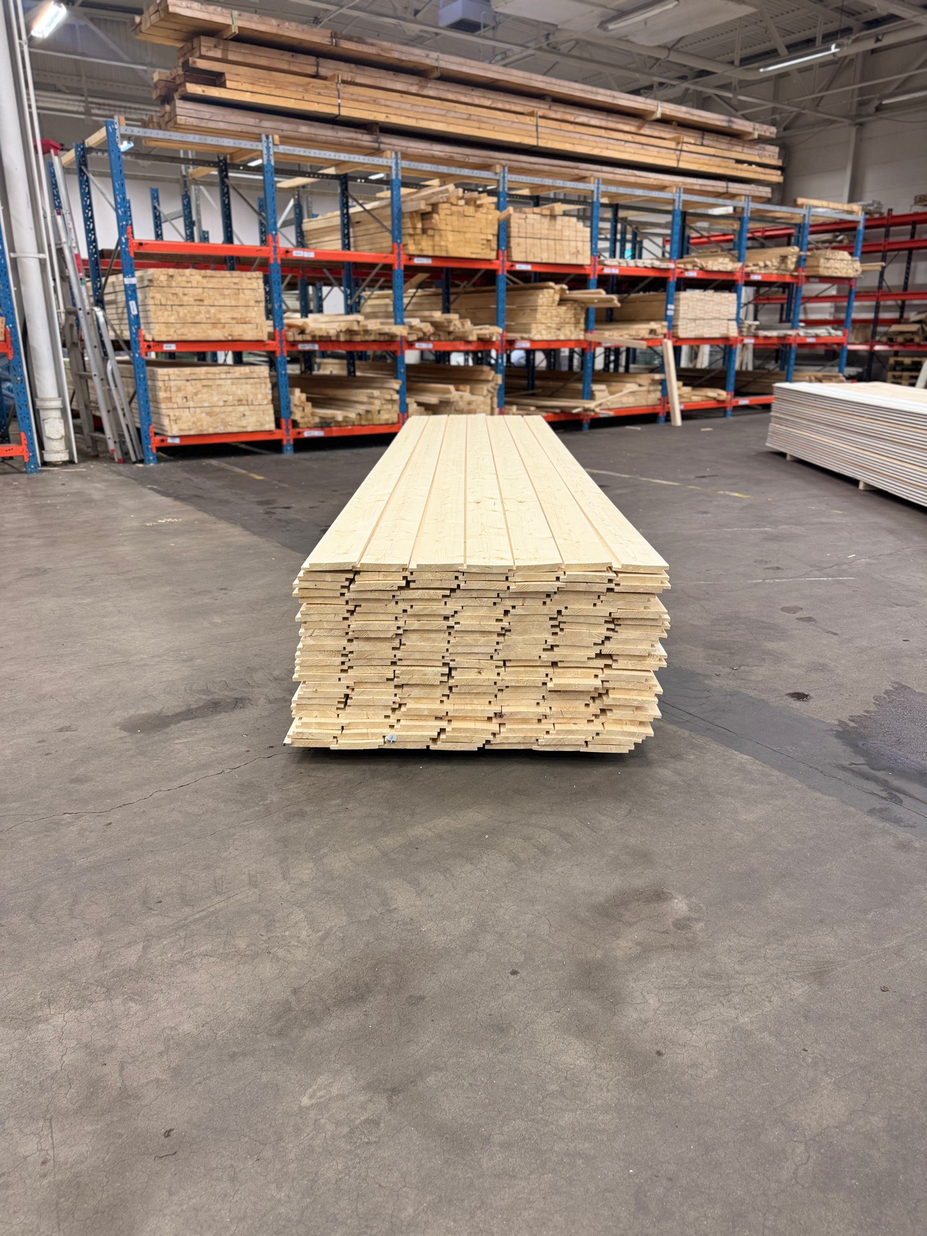Ytterpanel Hakfals 21x145 – 4.20m – Obehandlad