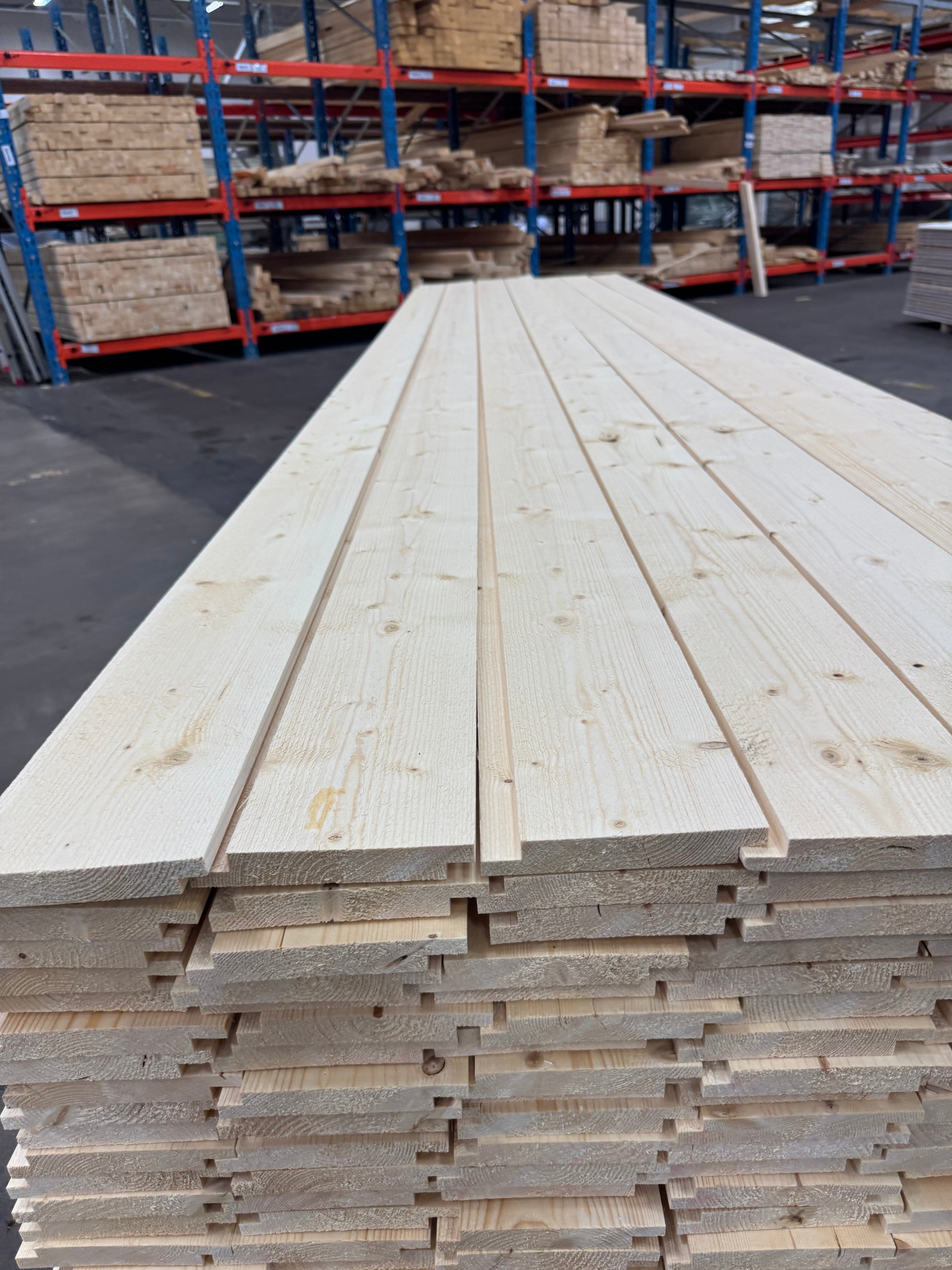 Ytterpanel Hakfals 21x145 – 4.20m – Obehandlad