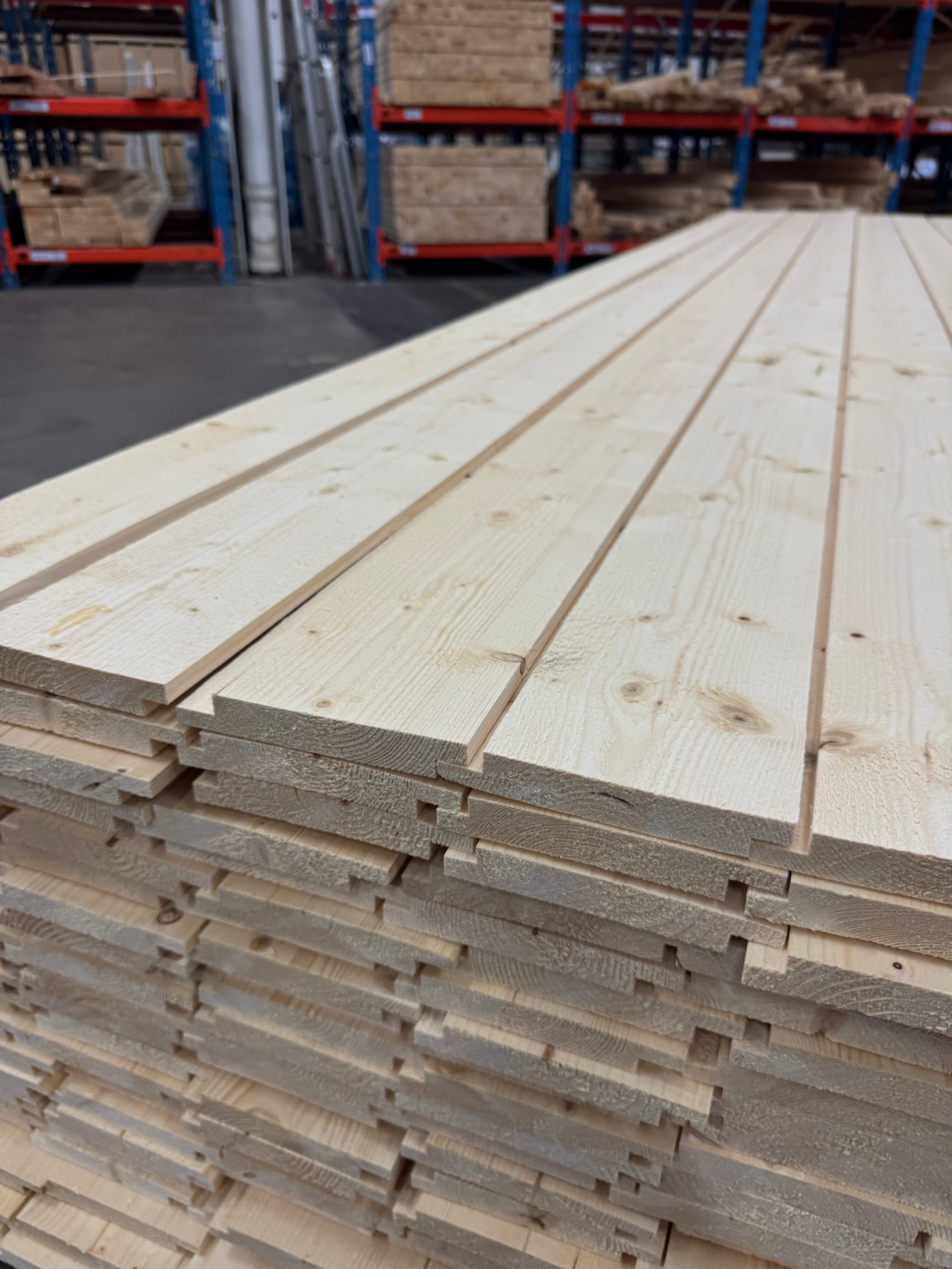 Ytterpanel Hakfals 21x145 – 4.20m – Obehandlad